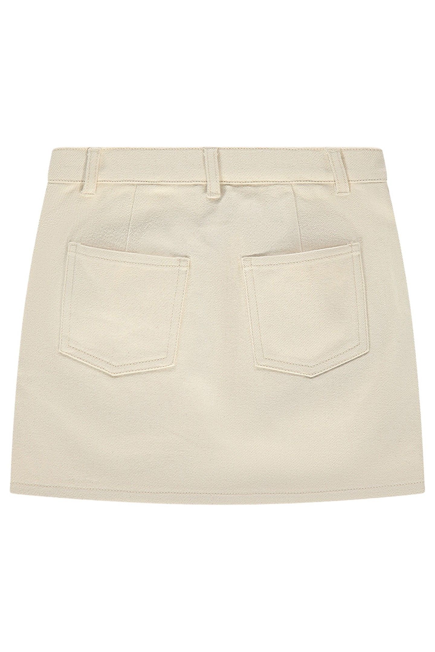 GINNA TWILL SKIRT NEUTRAL 2