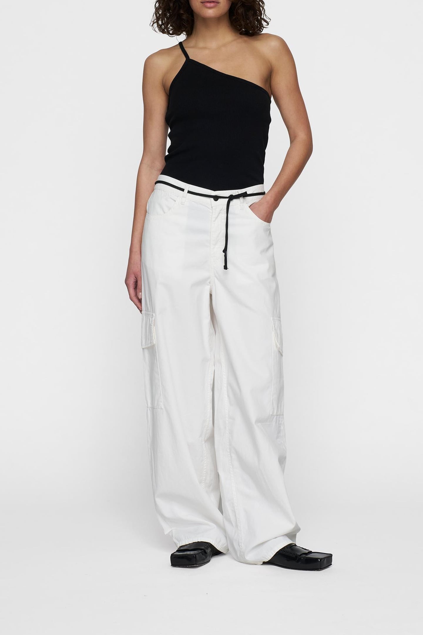 STATEMENT SAFARI PANTS ECRU 1
