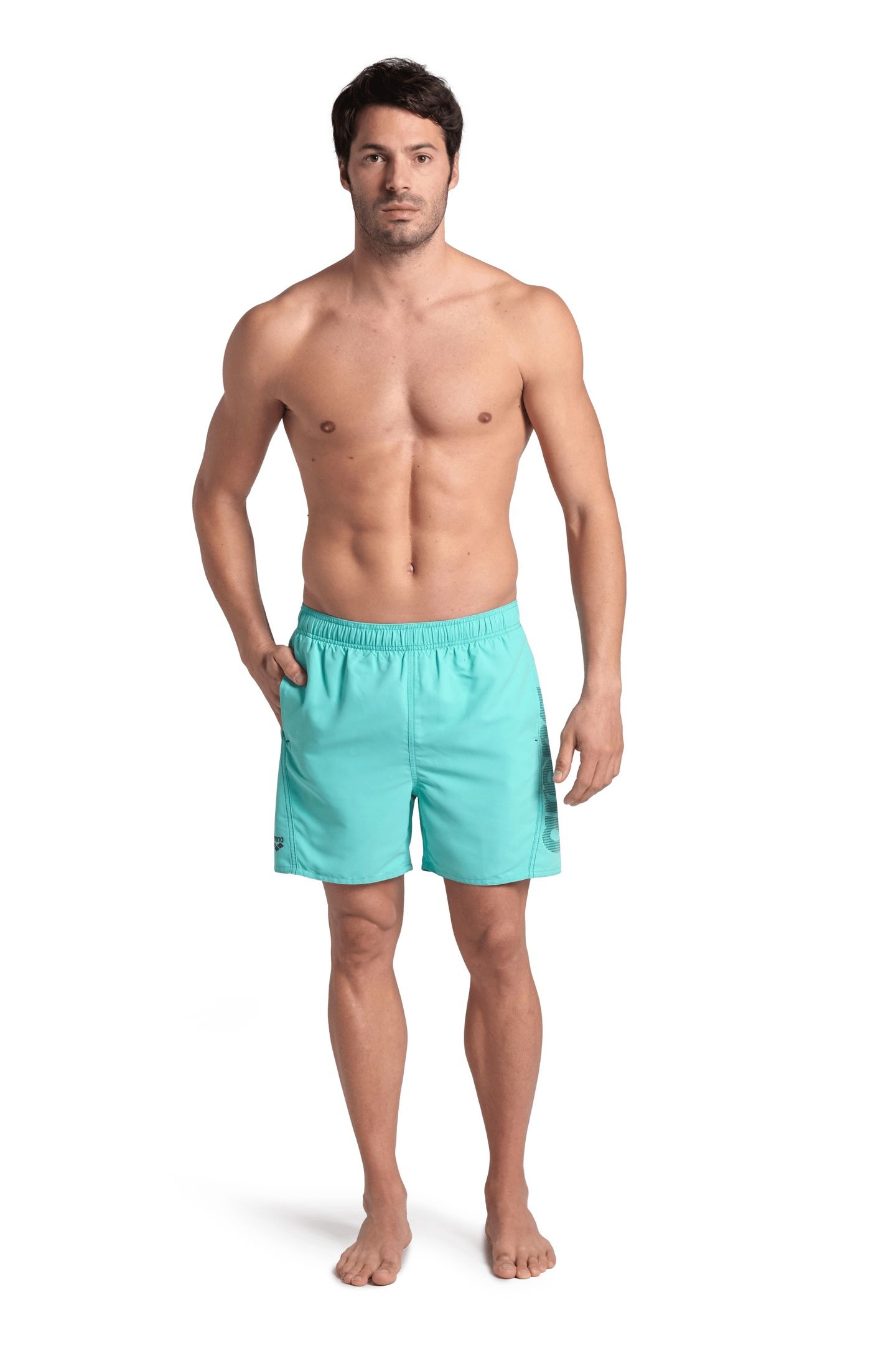 FUNDAMENTALS LOGO BOXER R WATER-NAVY 2