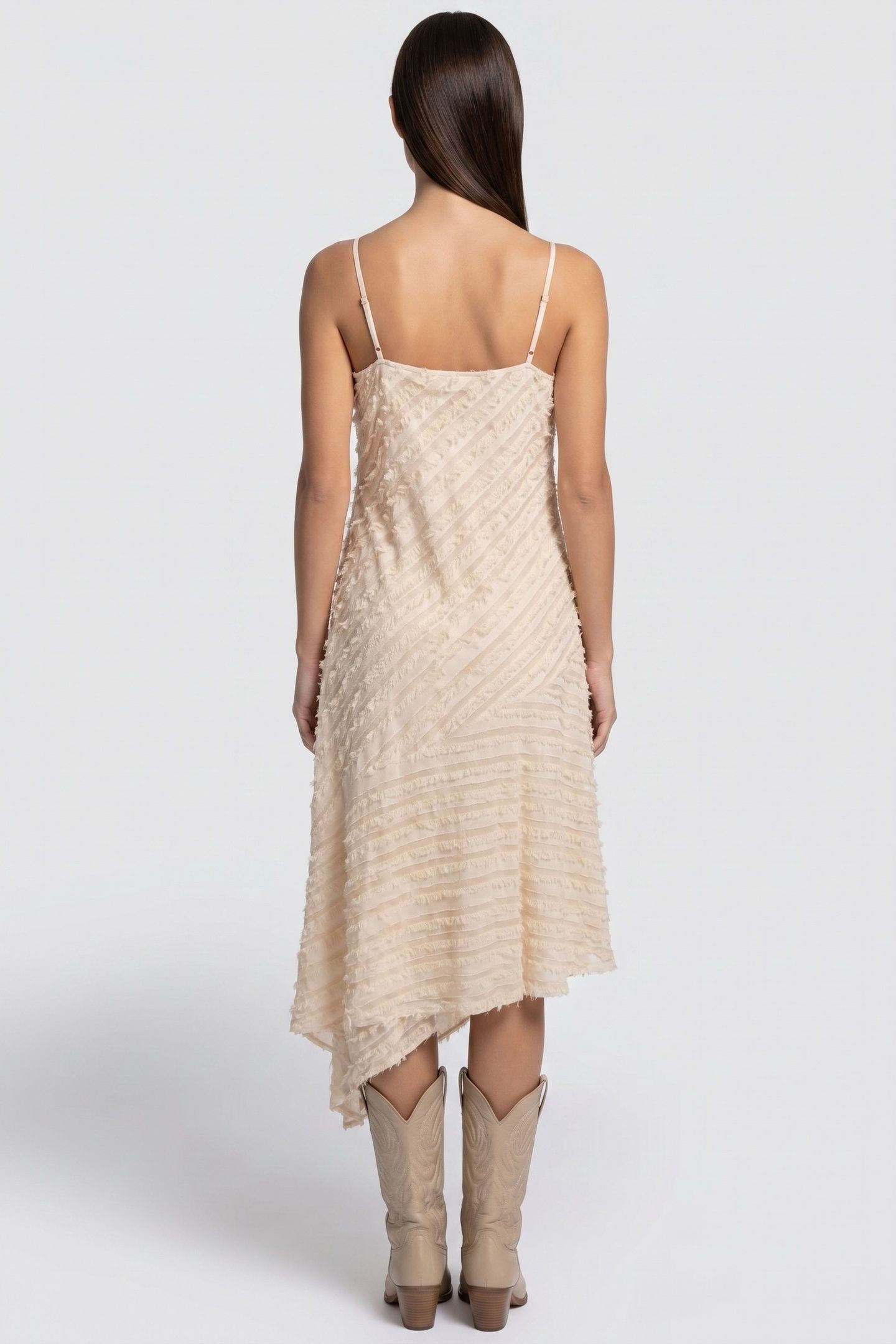 IZZEY DRESS BEIGE 2