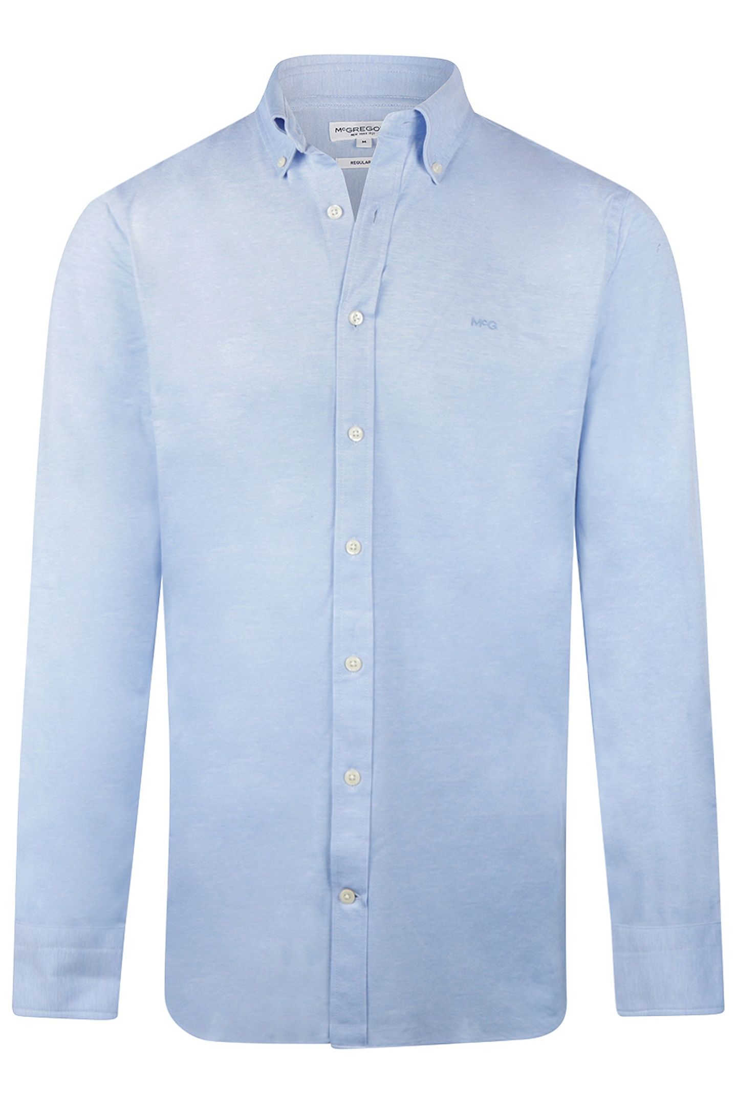 STRETCH PIQUE SHIRT LIGHT BLUE 3