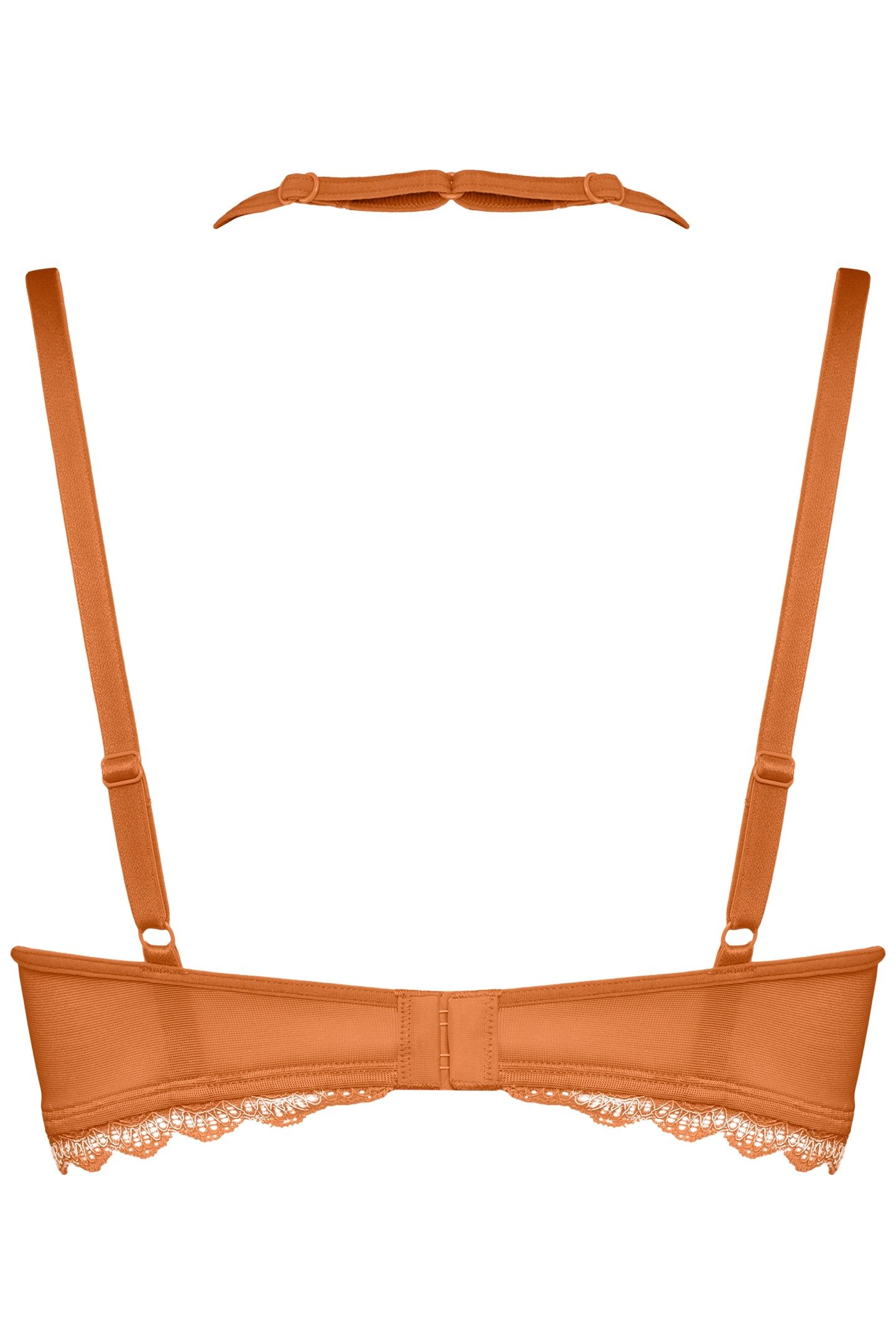 CARITA BRABALCONYWIRED UNPADDED ORANGE 4
