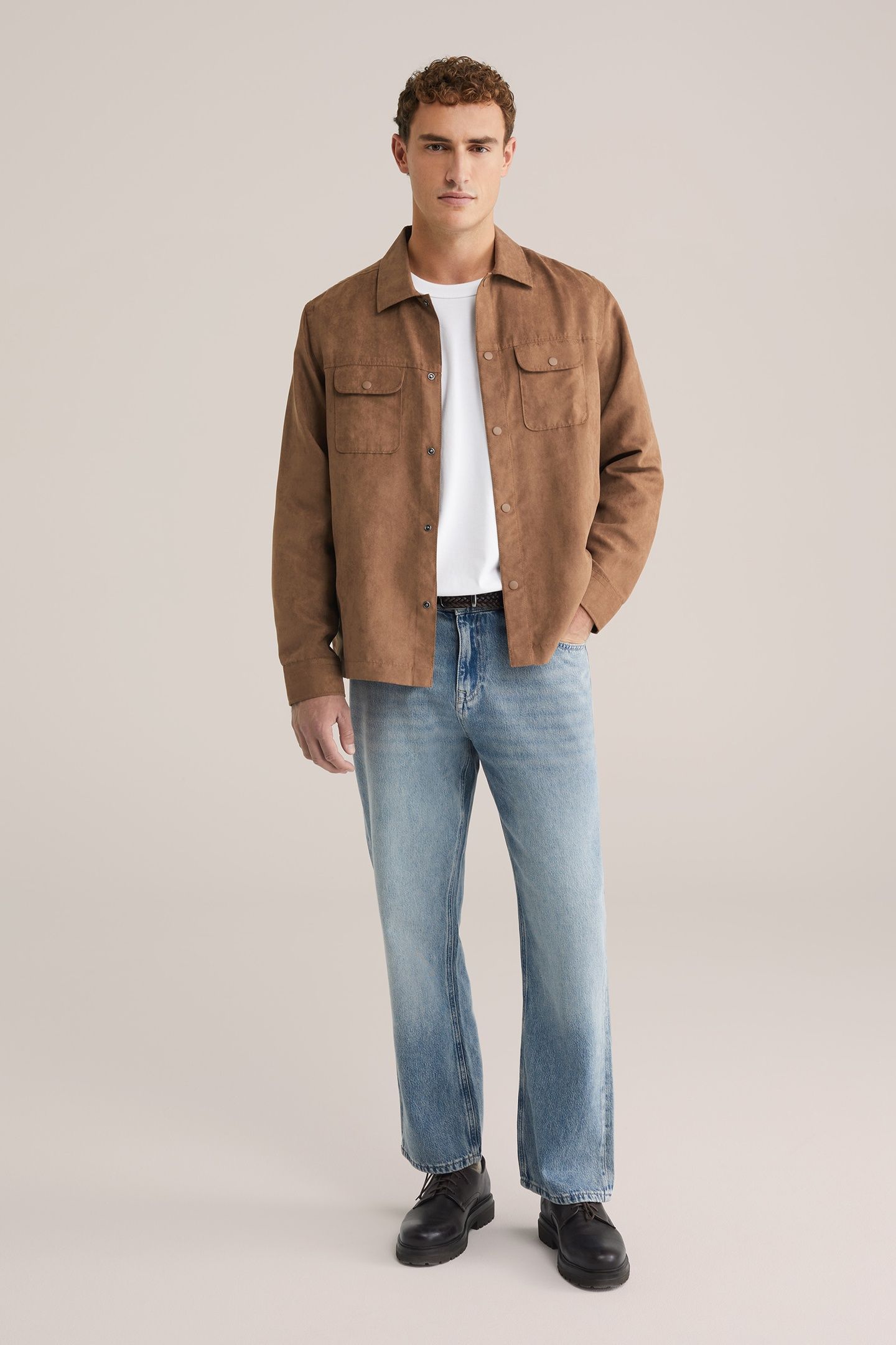 OVERSHIRT LIGHT BROWN 2