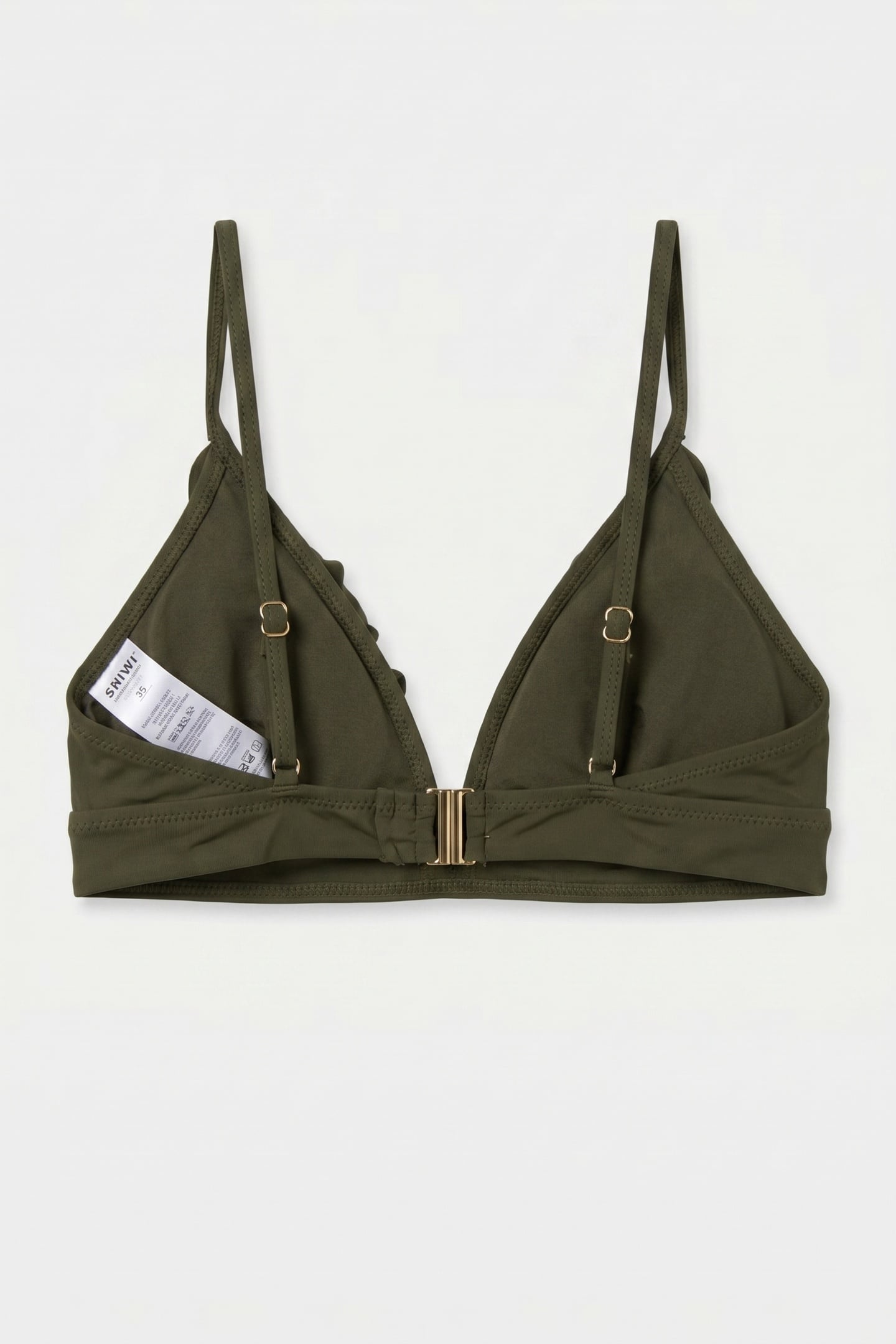 BEAU BIKINI TOP FOREST GREEN 3