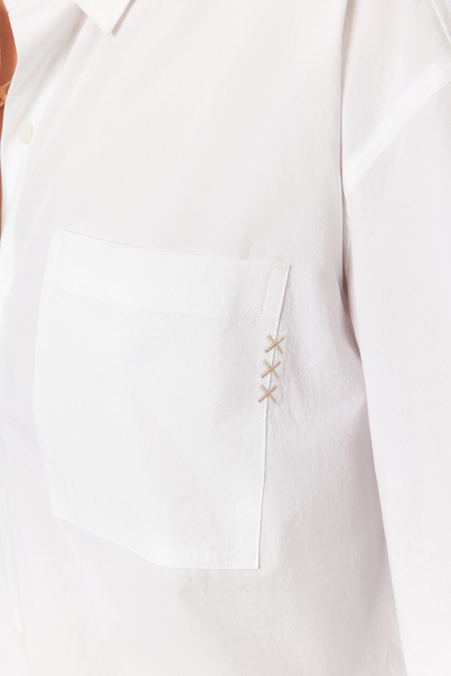 CROPPED SHIRT BRILLIANT WHITE 10