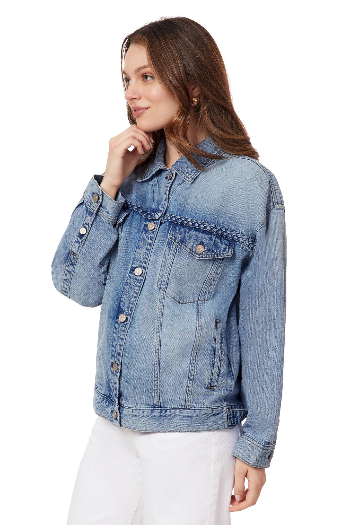 DENIM TRUCKER JACKET YOUNG HEARTS 3