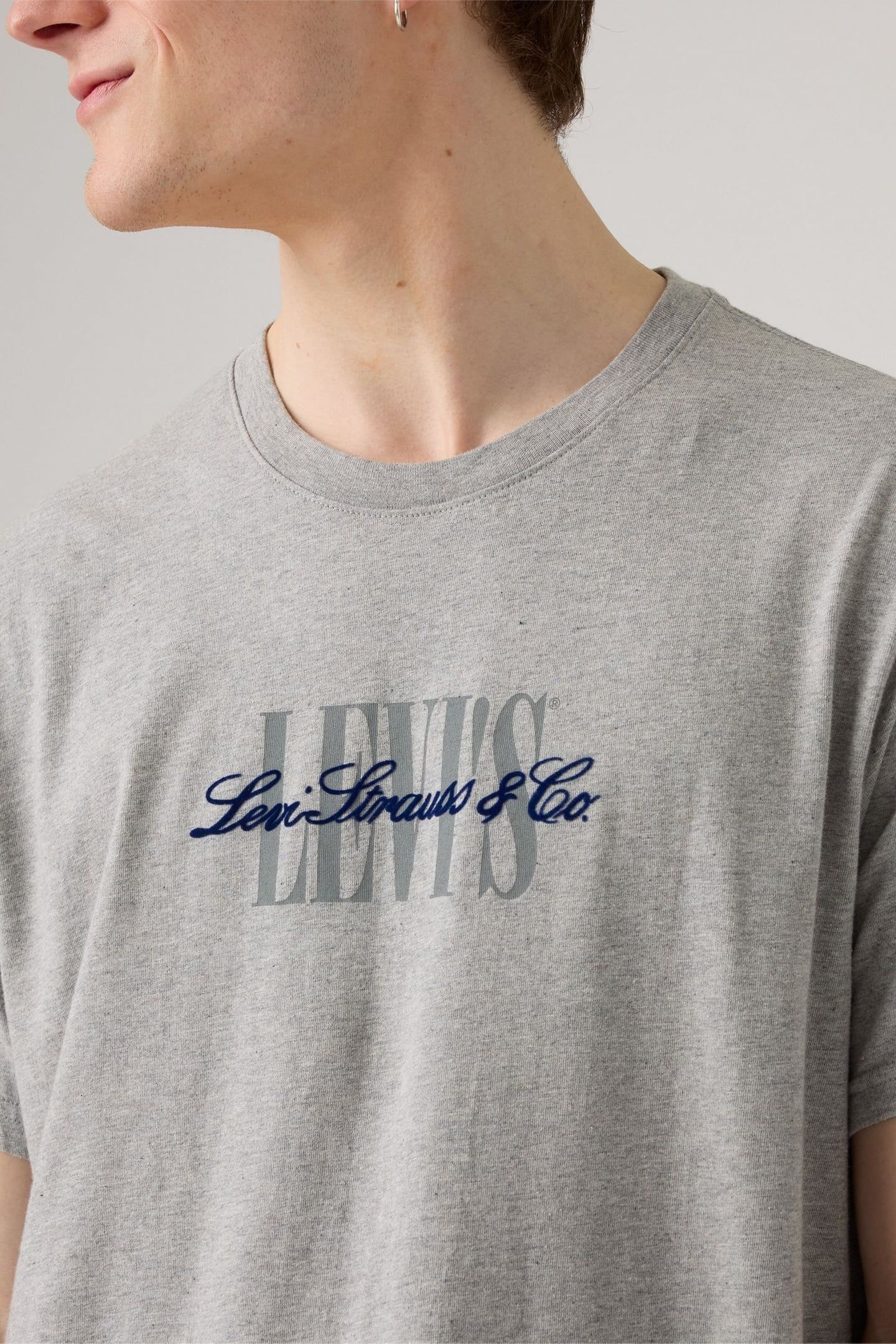 SS RELAXED FIT TEE SERIF 5 MID TONE 6