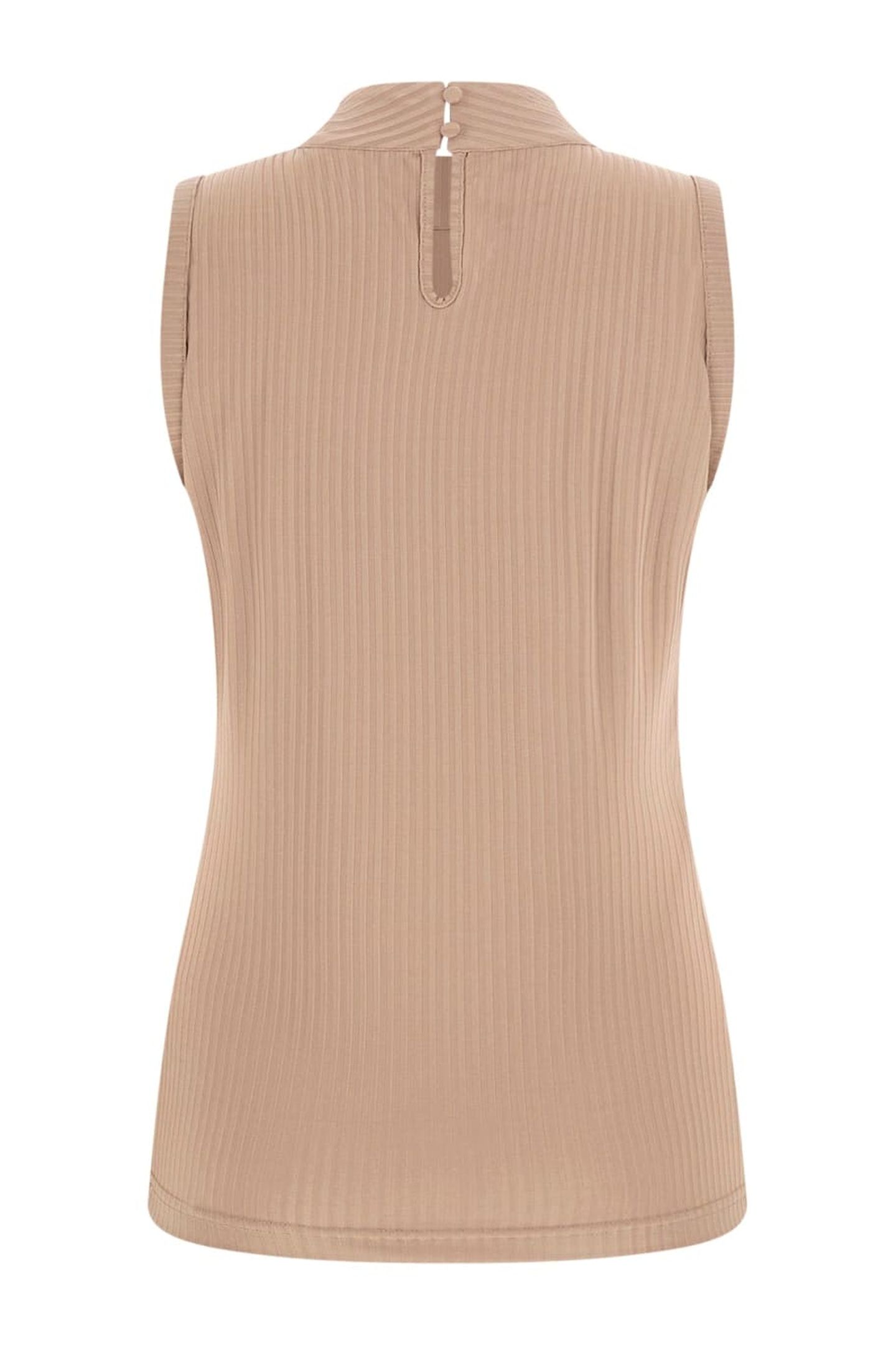 GUESS ECO EVE SL TN RIB TOP SUMMER CLAY 2