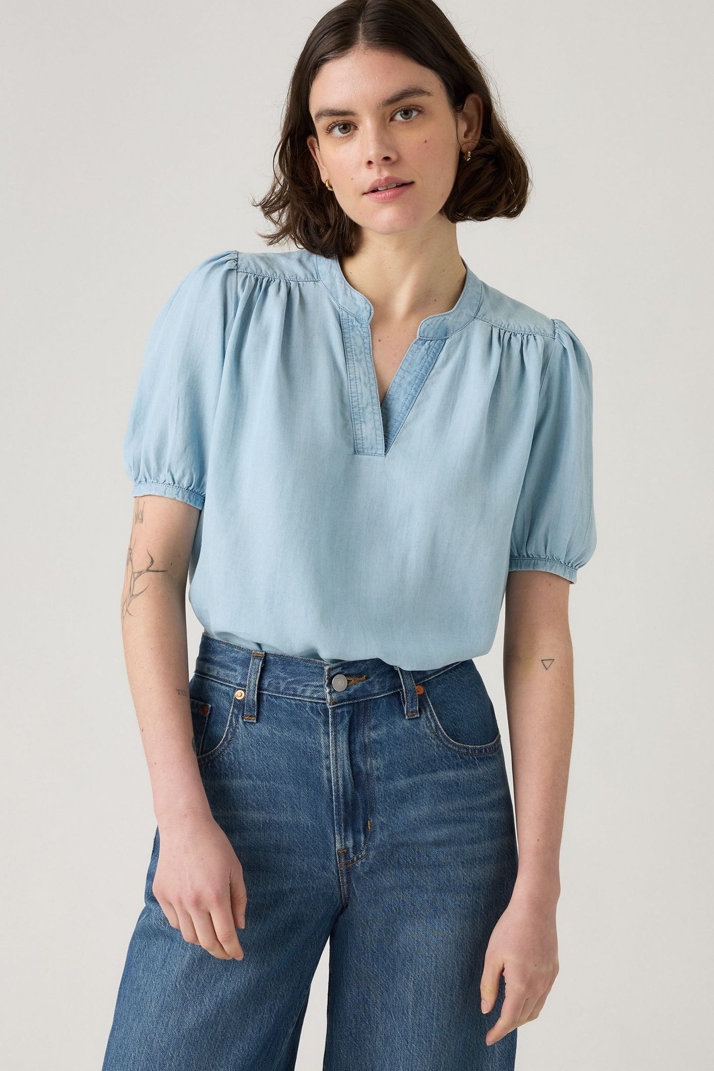 AMELIE BLOUSE WHERE THE SKIES ARE BLUE 2