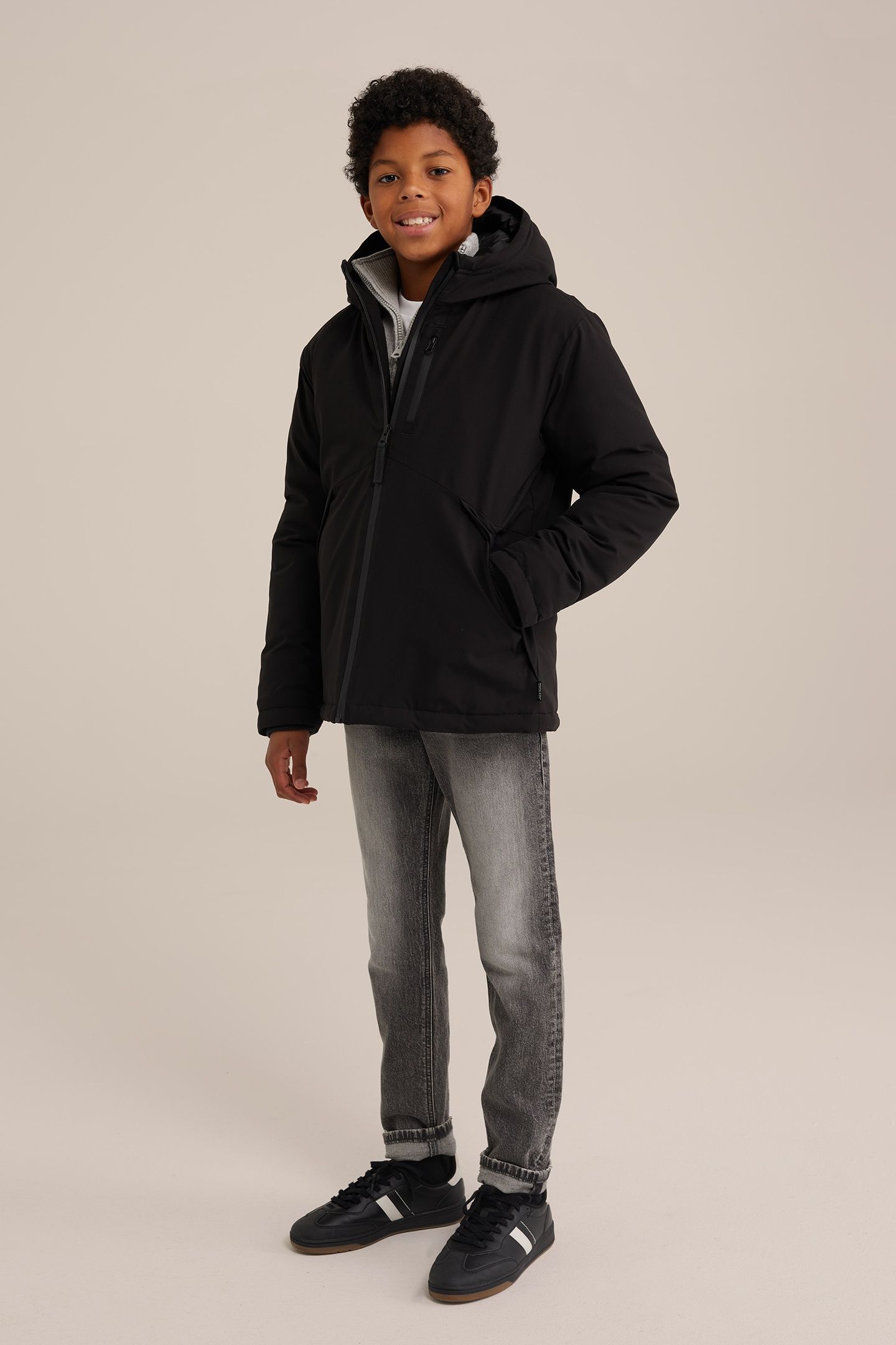 JACKET NORMAL LENGTH BLACK 2