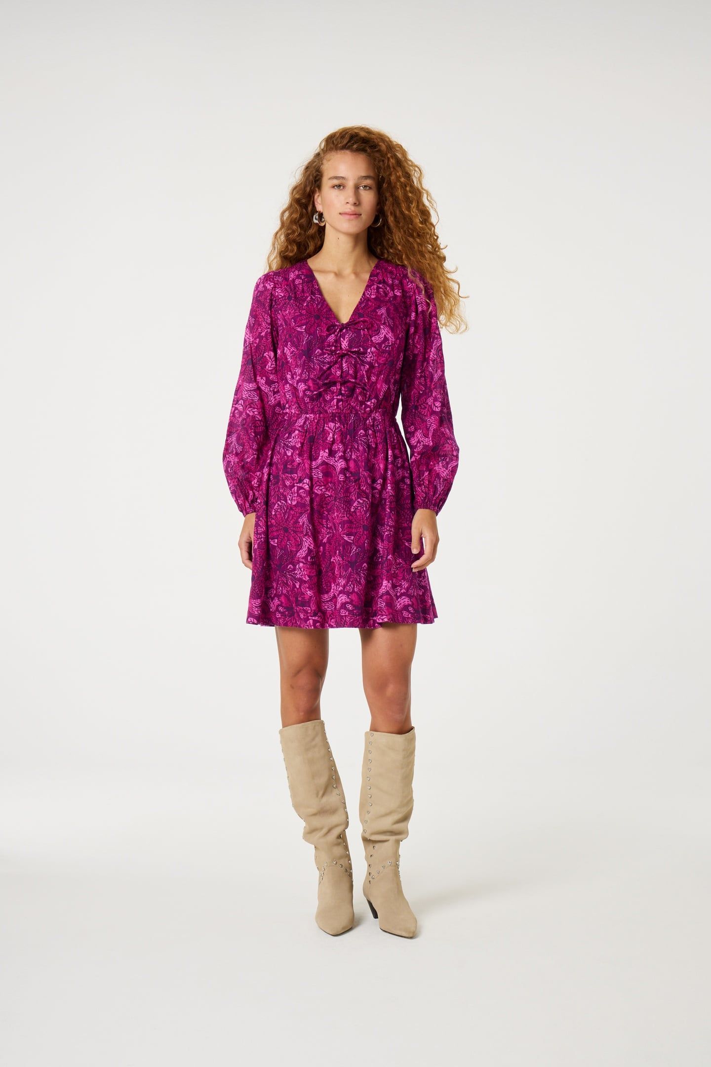 RISSY DRESS PINK CRAZE/PINK DARL 1