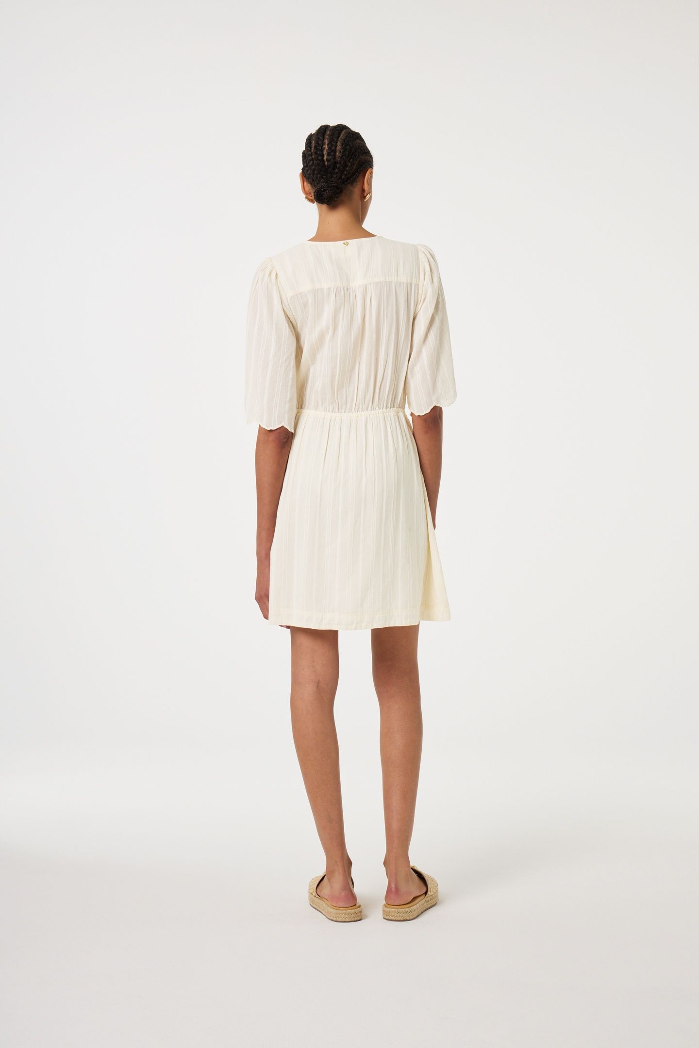 RORY DRESS COSY WHITE 3