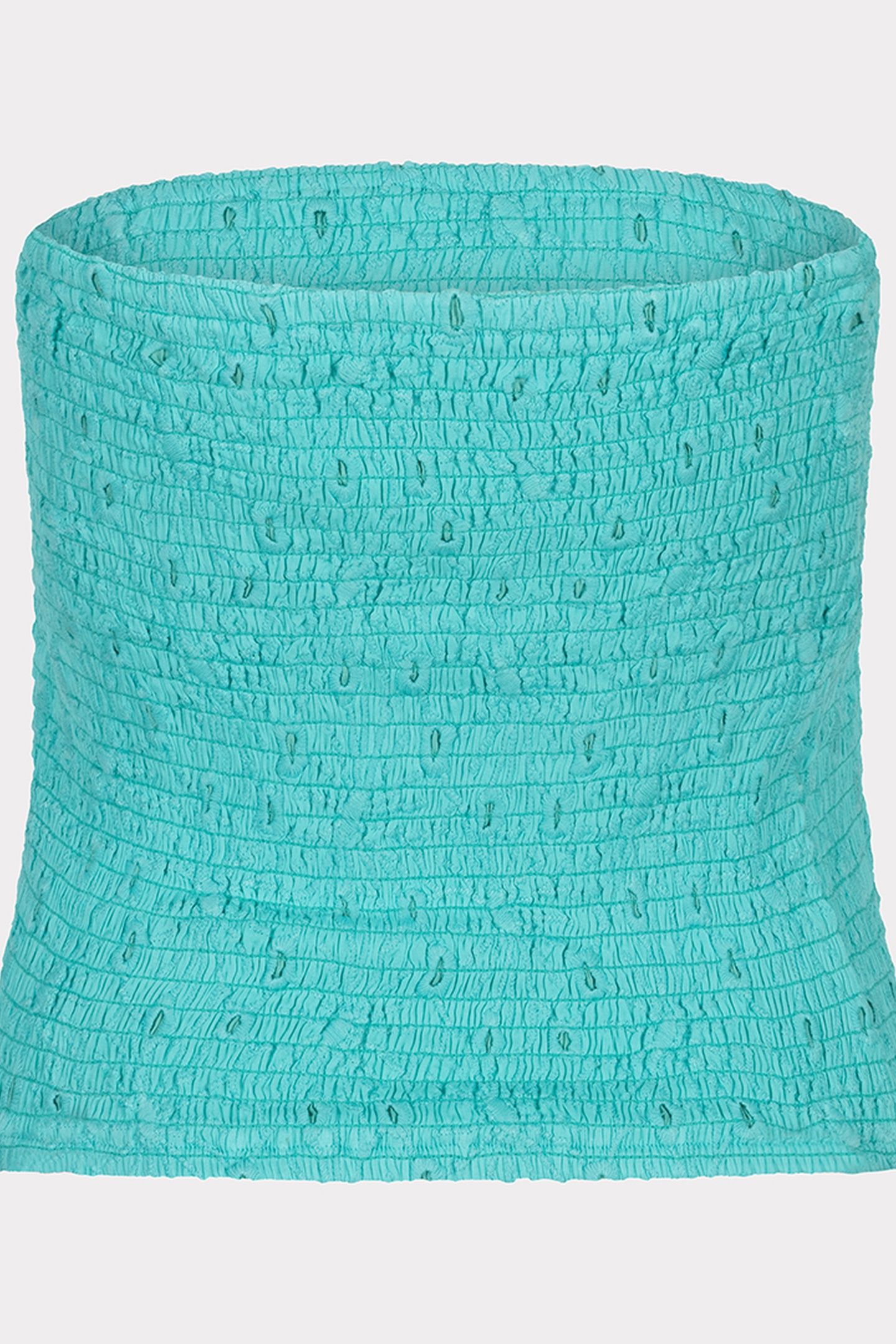 TOP BANDEAU EMBROIDERY FLOWER LAGOON 6