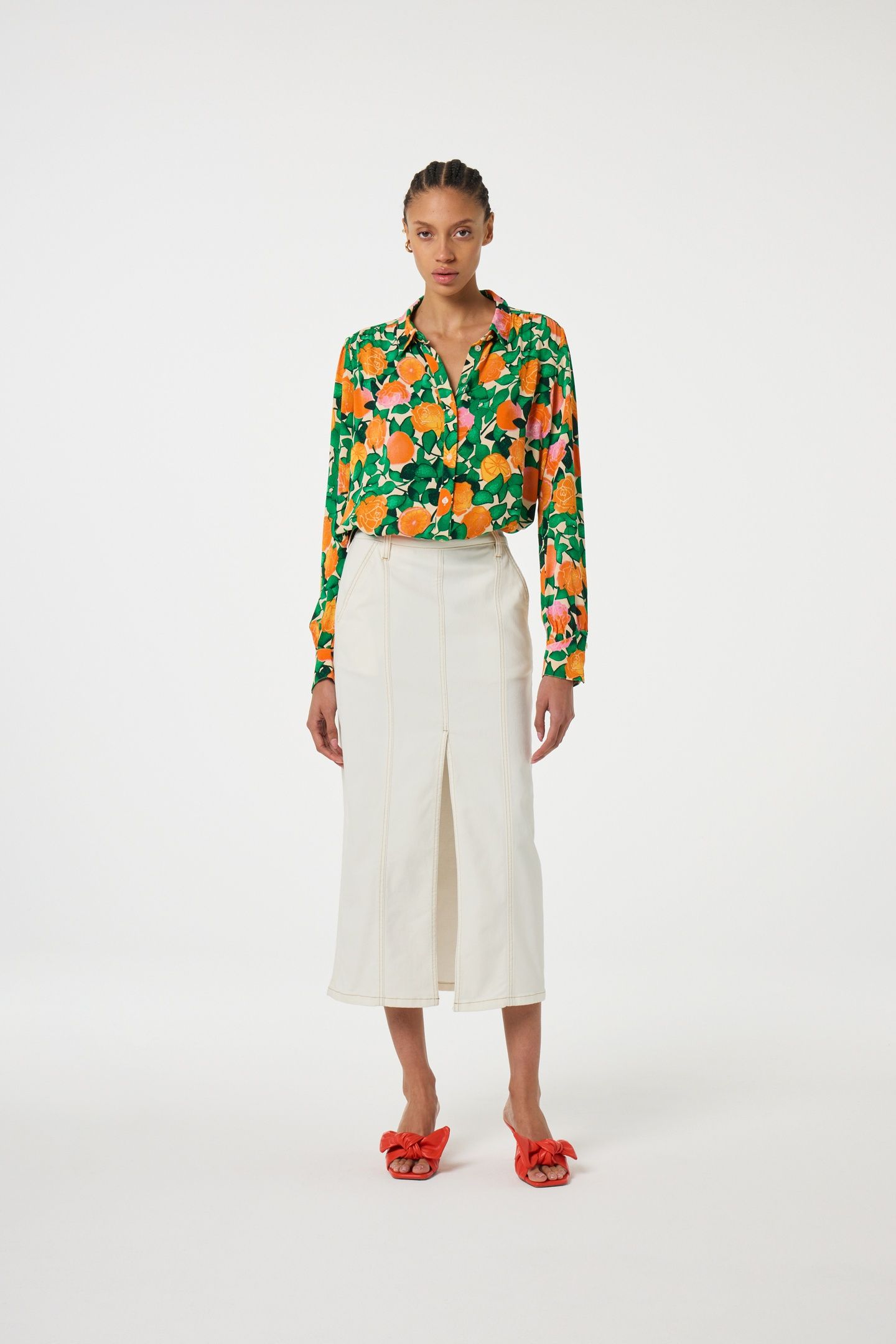 COCO BLOUSE GRASS IS GREENER/JUS 1