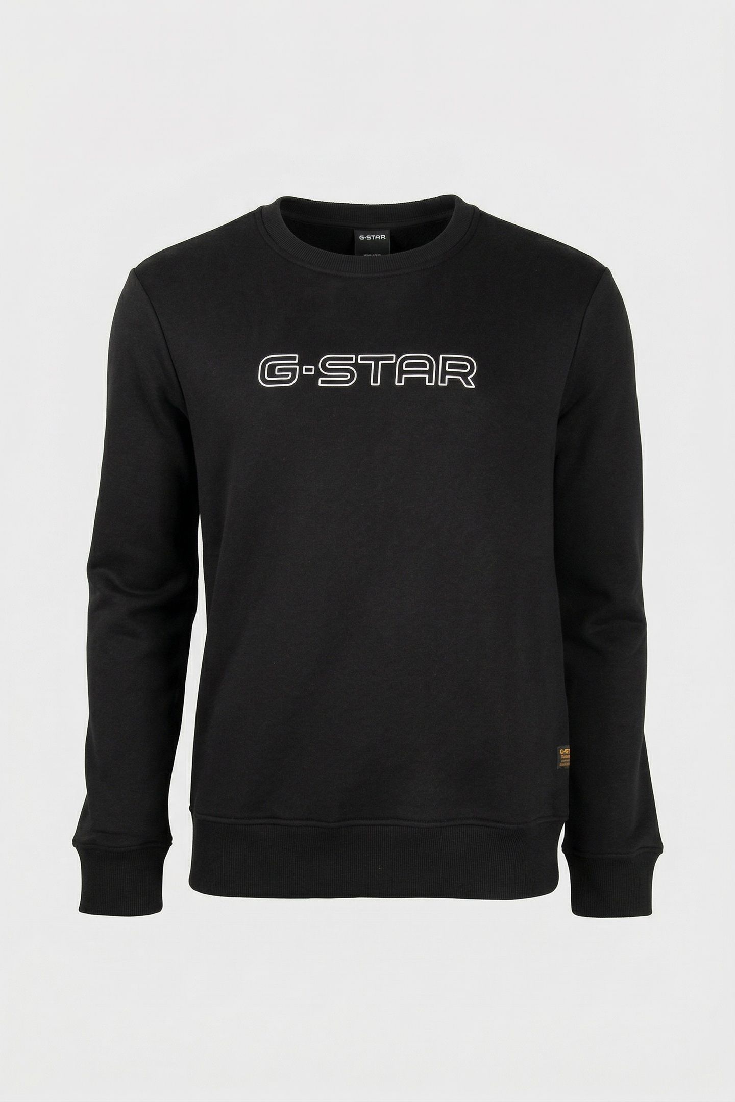 G-STAR SLIM CREW SWEAT L/S DK BLACK 3