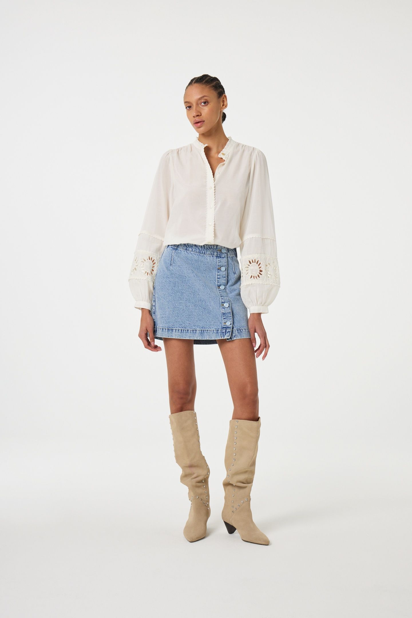 JOPLIN BLOUSE COSY WHITE 1