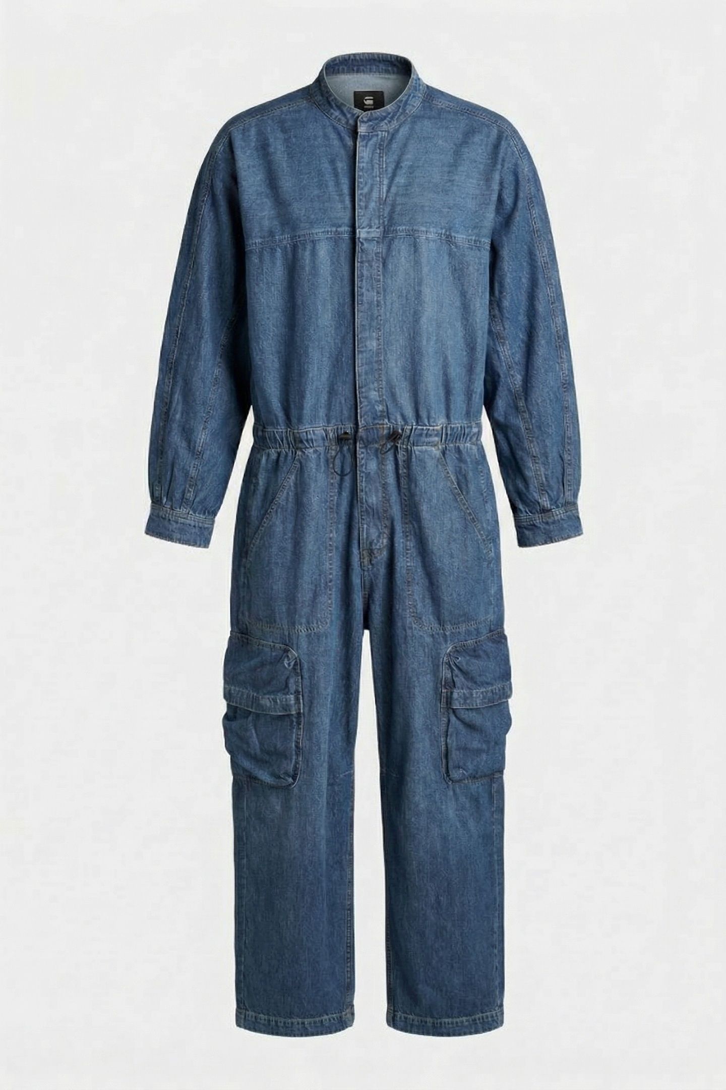 BALLOON JUMPSUIT L/S FADED SEASALT 4