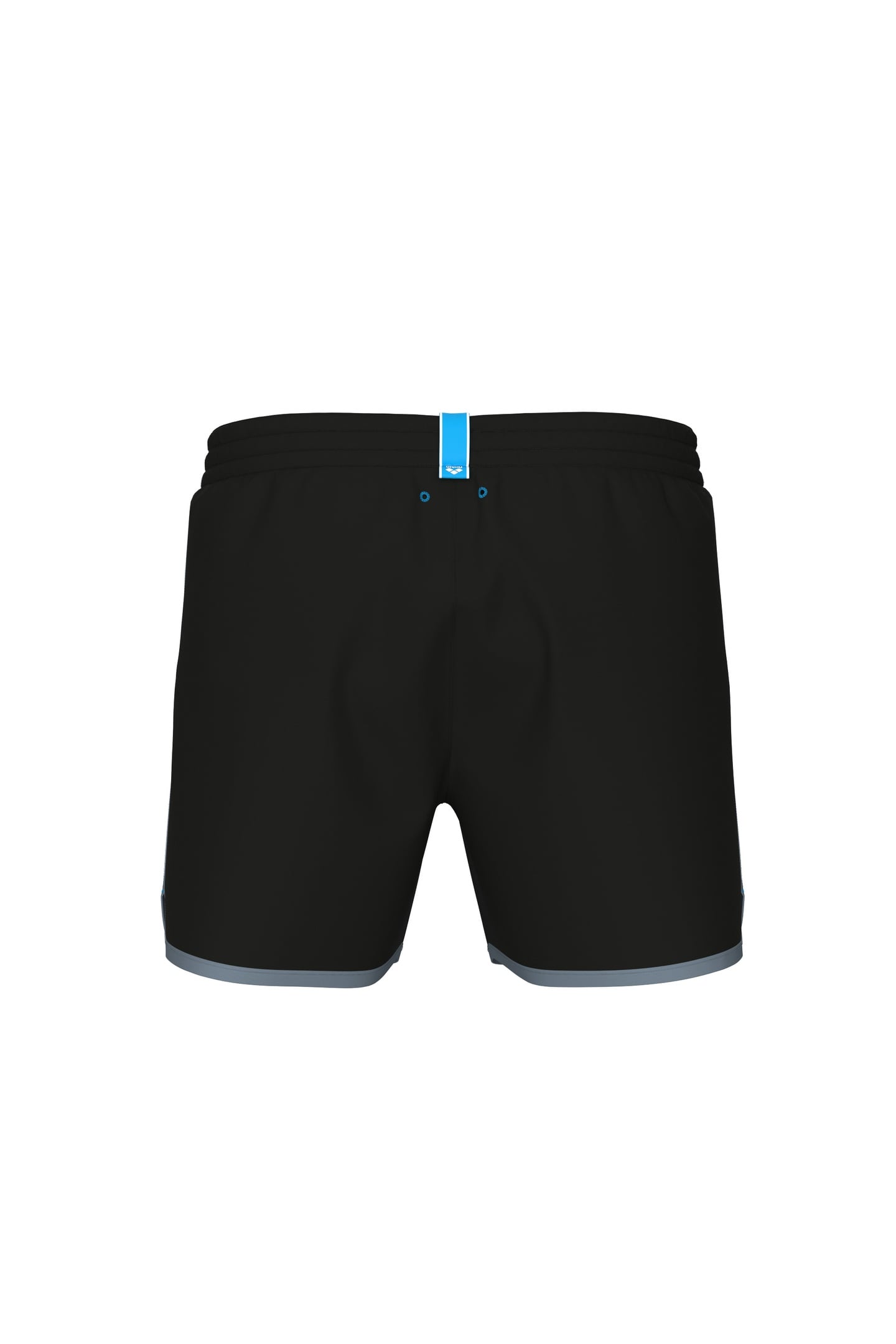 BIG LOGO BORDERS BEACH SHORT BLACK-SEAFOAM 9