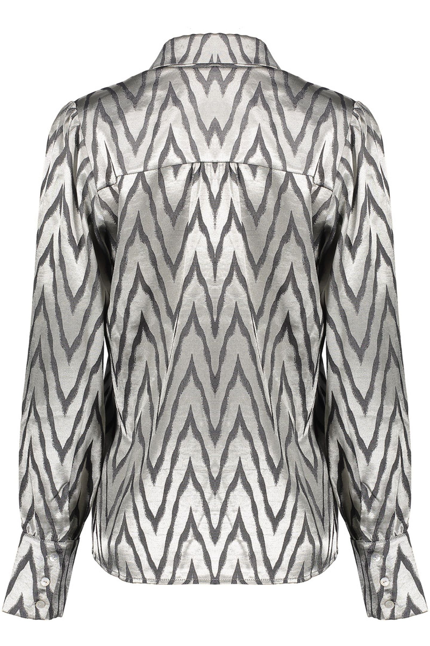 BLOUSE ANIMAL SILVER GREY 2