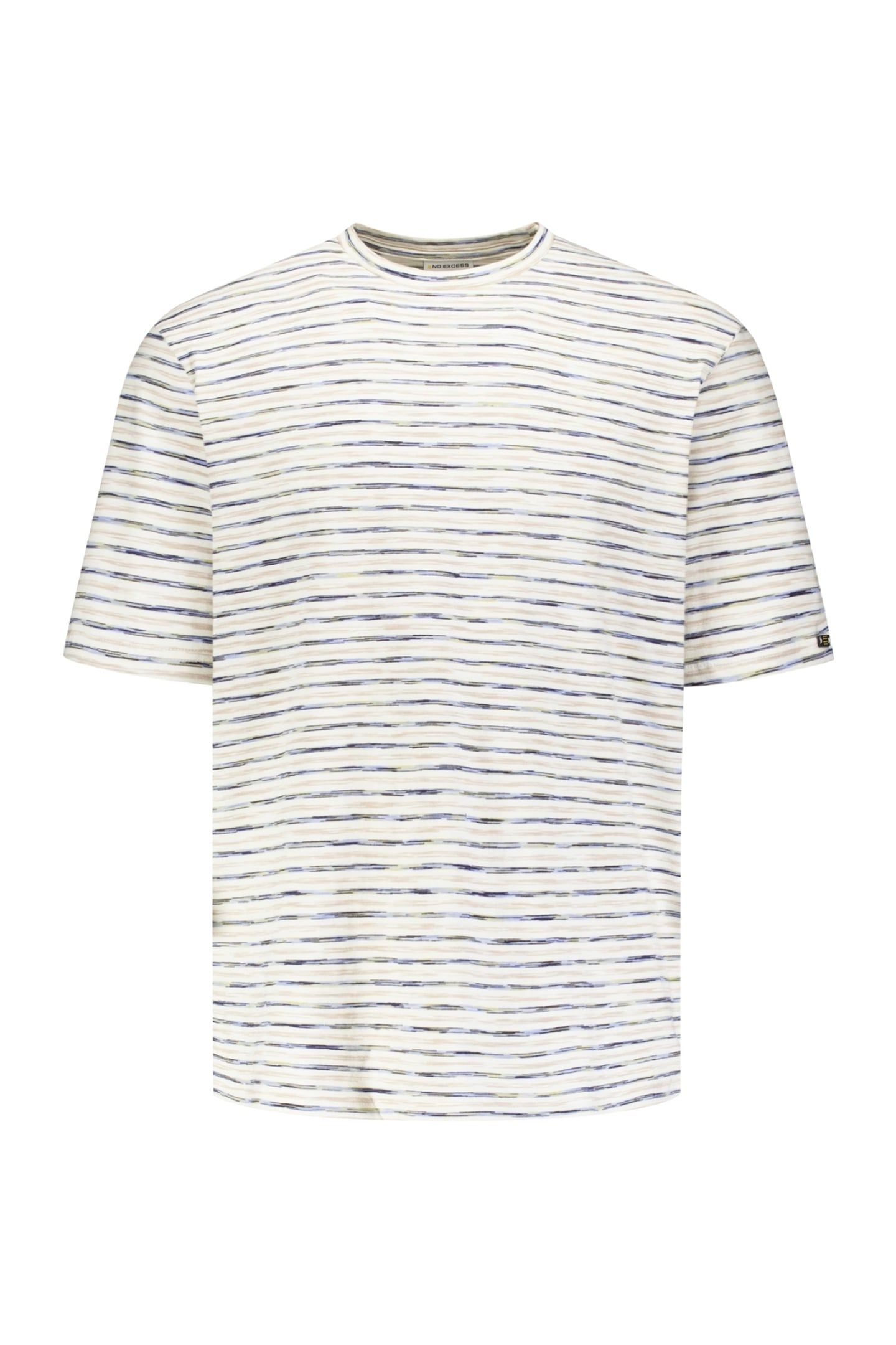 T-SHIRT CREWNECK SPACEDYED OFFWHITE 1