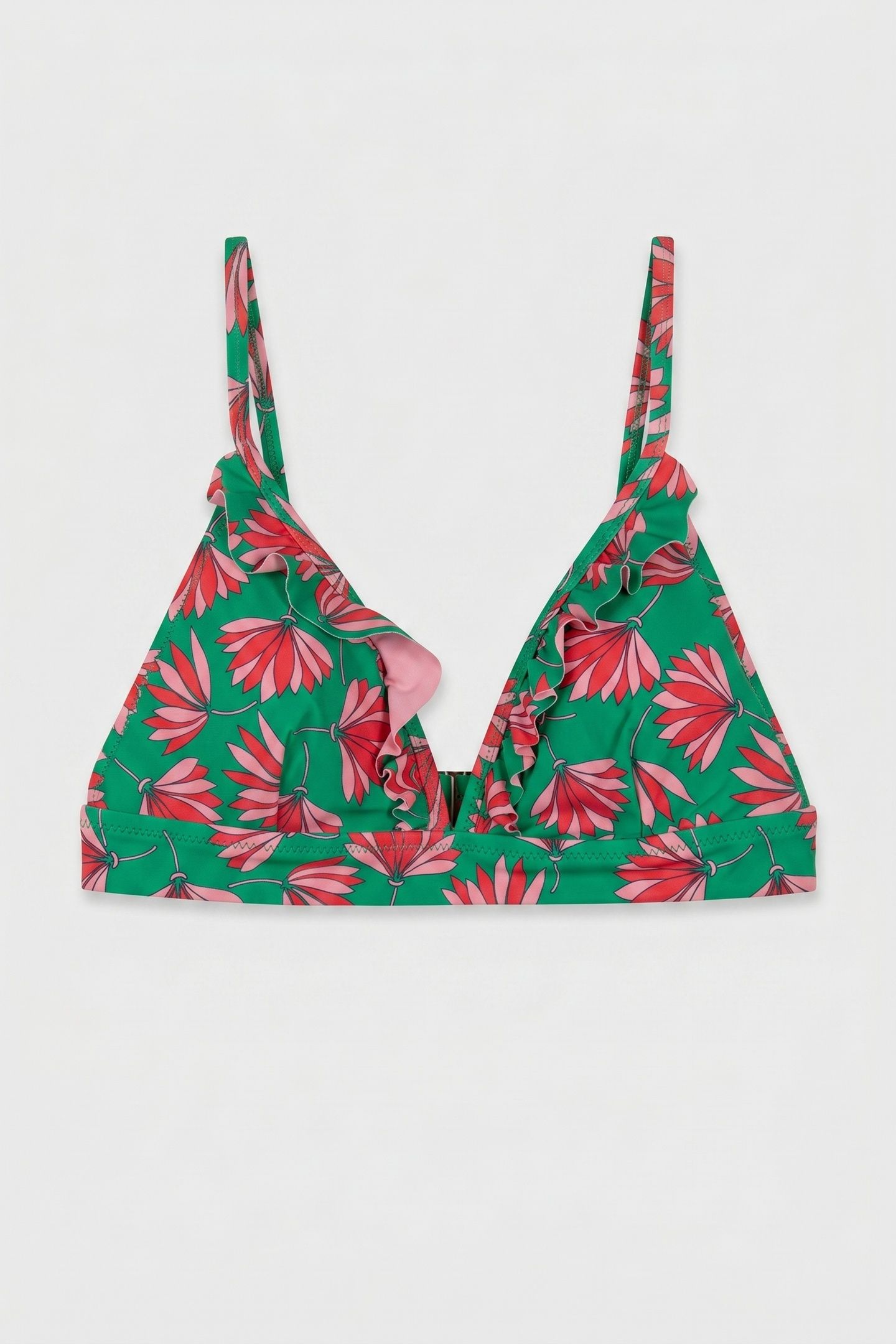 BEAU BIKINI TOP BLOSSOM TROPIC GREEN BLOSSOM 2
