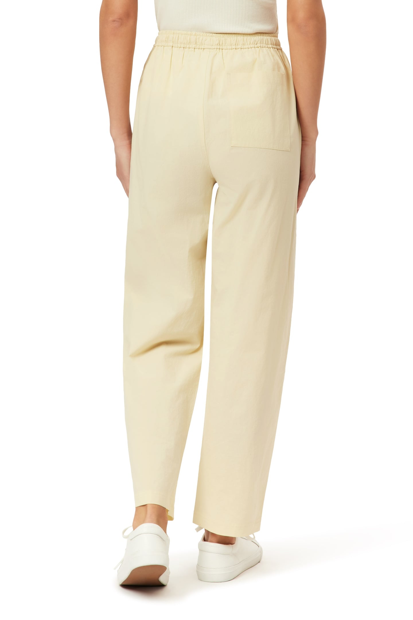 BARREL LEG PANTS CHINO GREEN 5