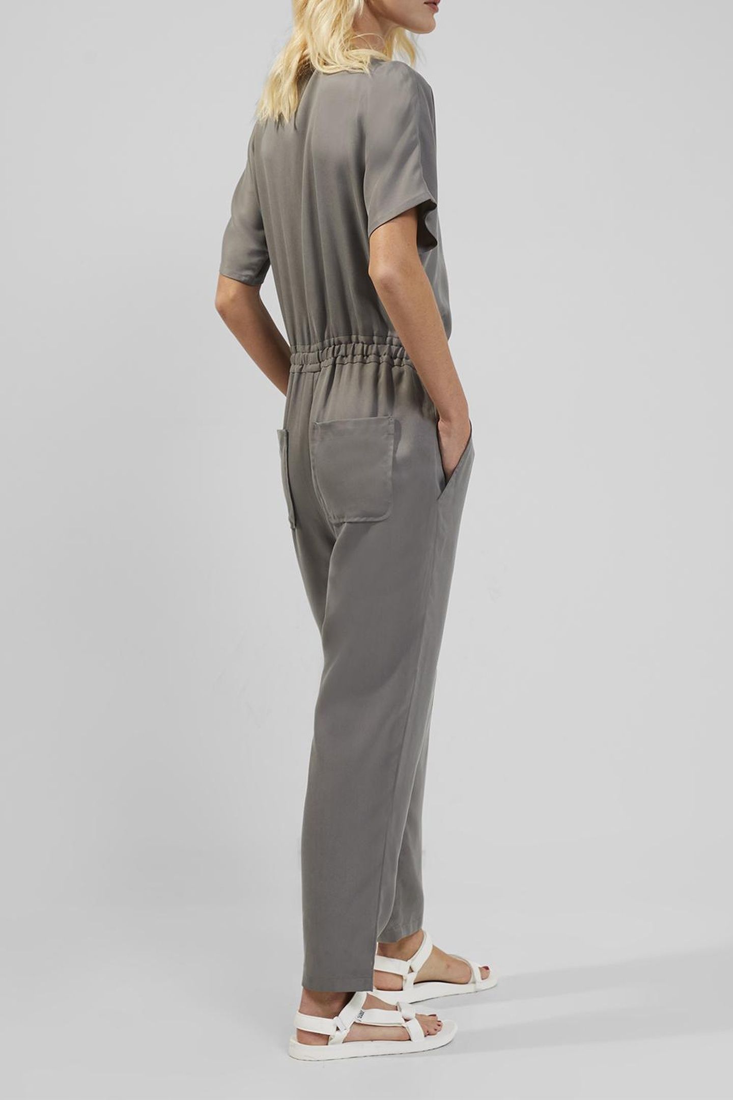 AIRIETTA LYOCELL JUMPSUIT WARM GRAPHITE 2