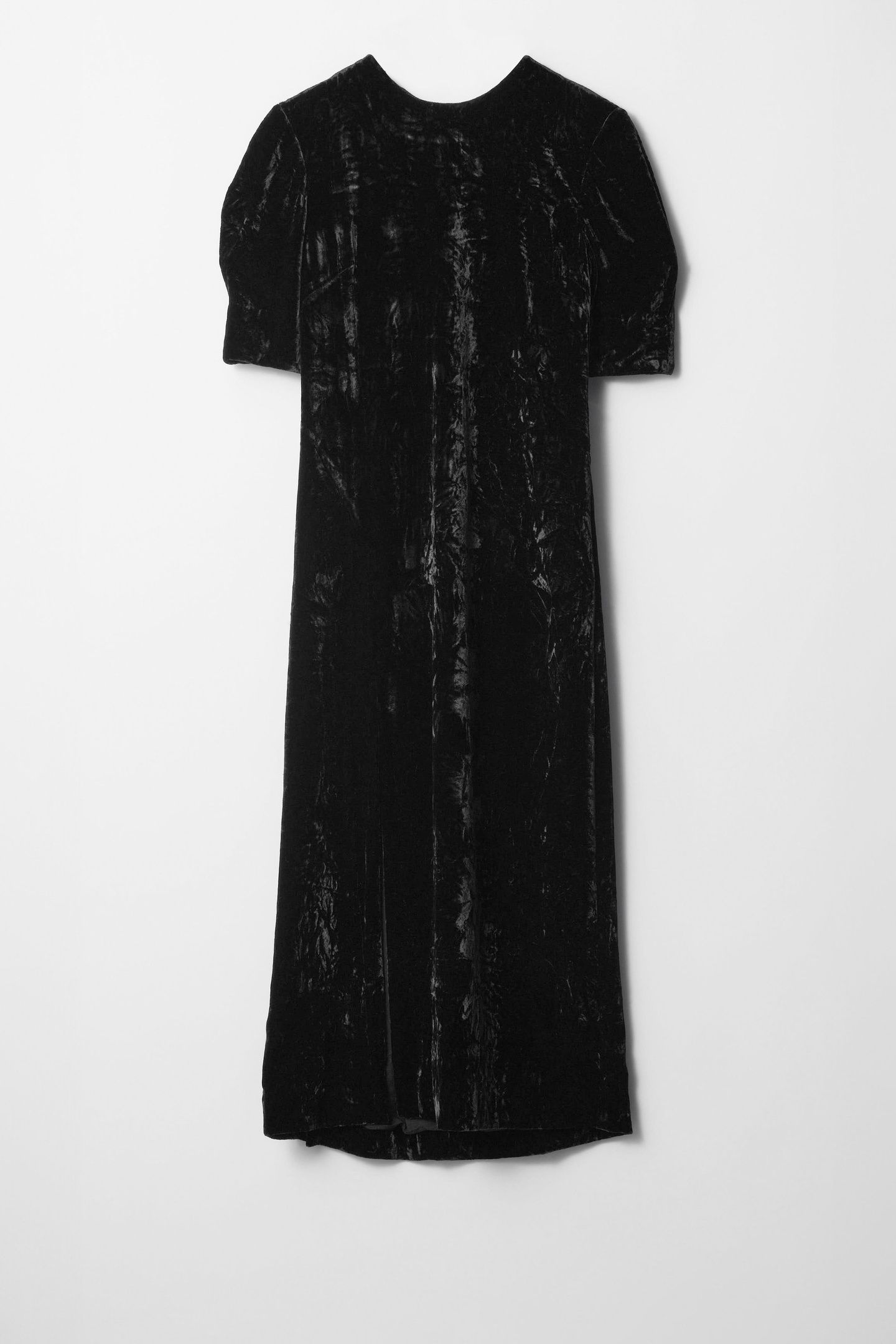 ACELIA VELVET DRESS PARTY BLACK 3