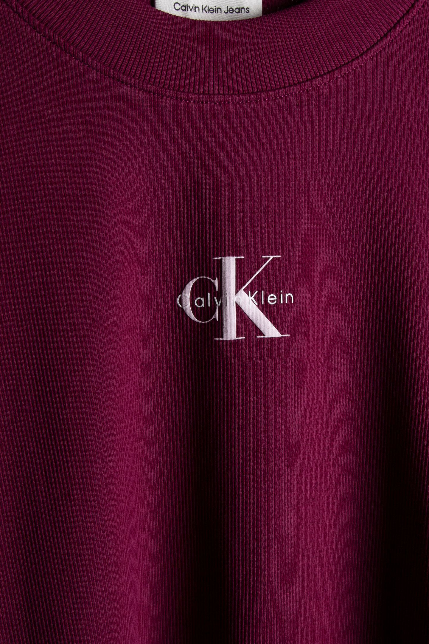 LS MONOLOGO BABY TEE BERRY GLAZE 4