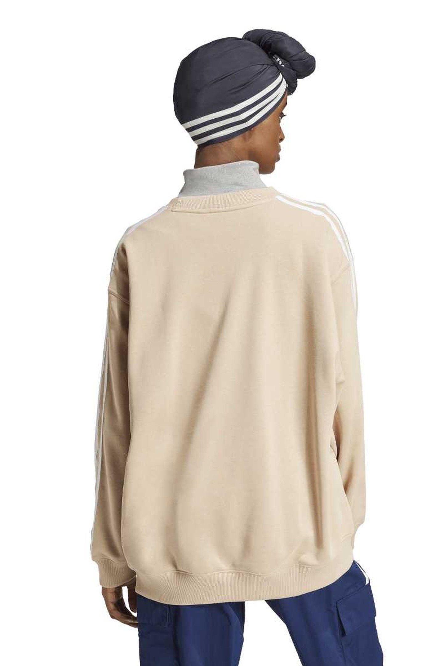 ORIGINALS 3-STRIPES OVERSIZED CREW SWEATSHIRT 2
