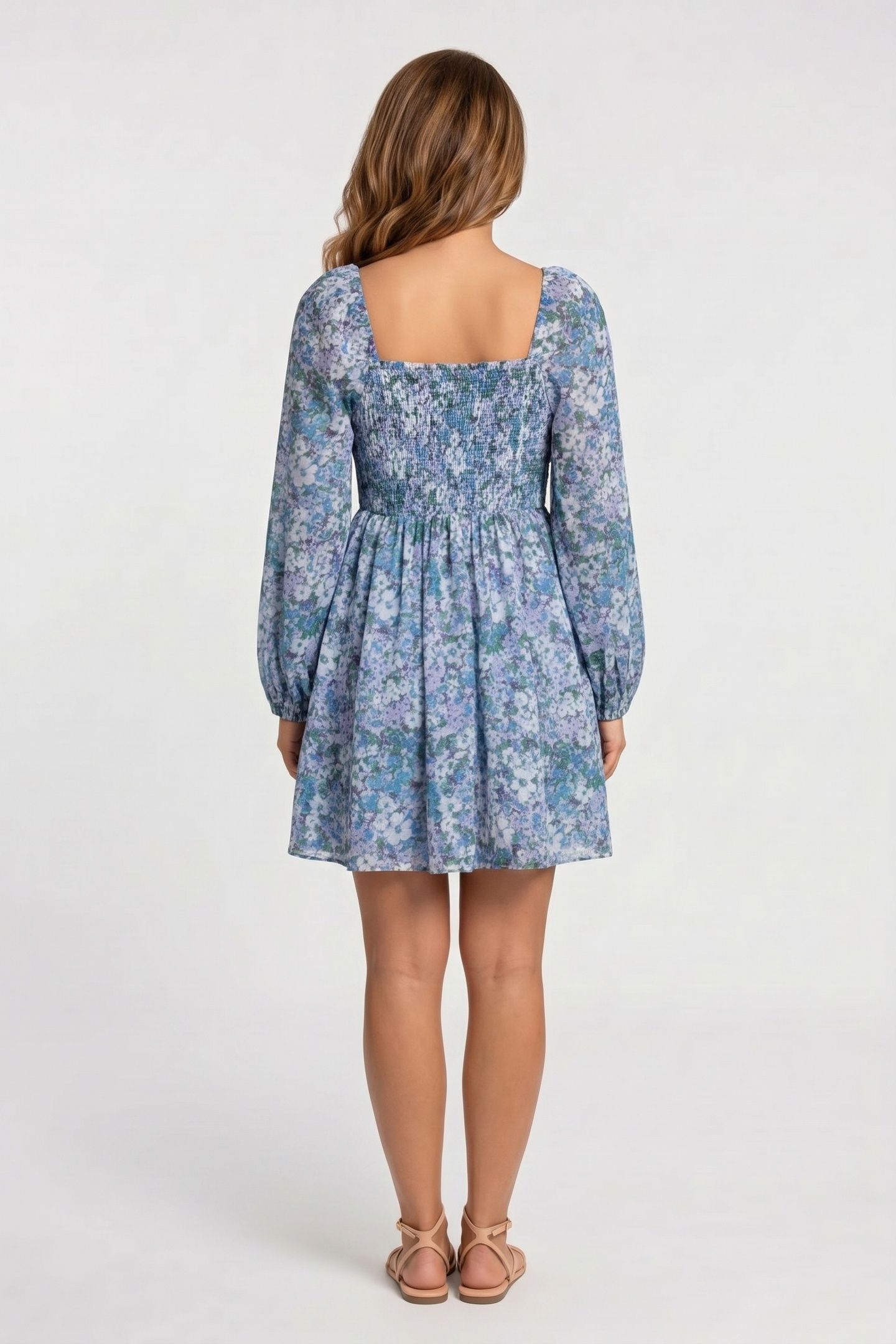 ALETTA DRESS SPEED BLUE 2