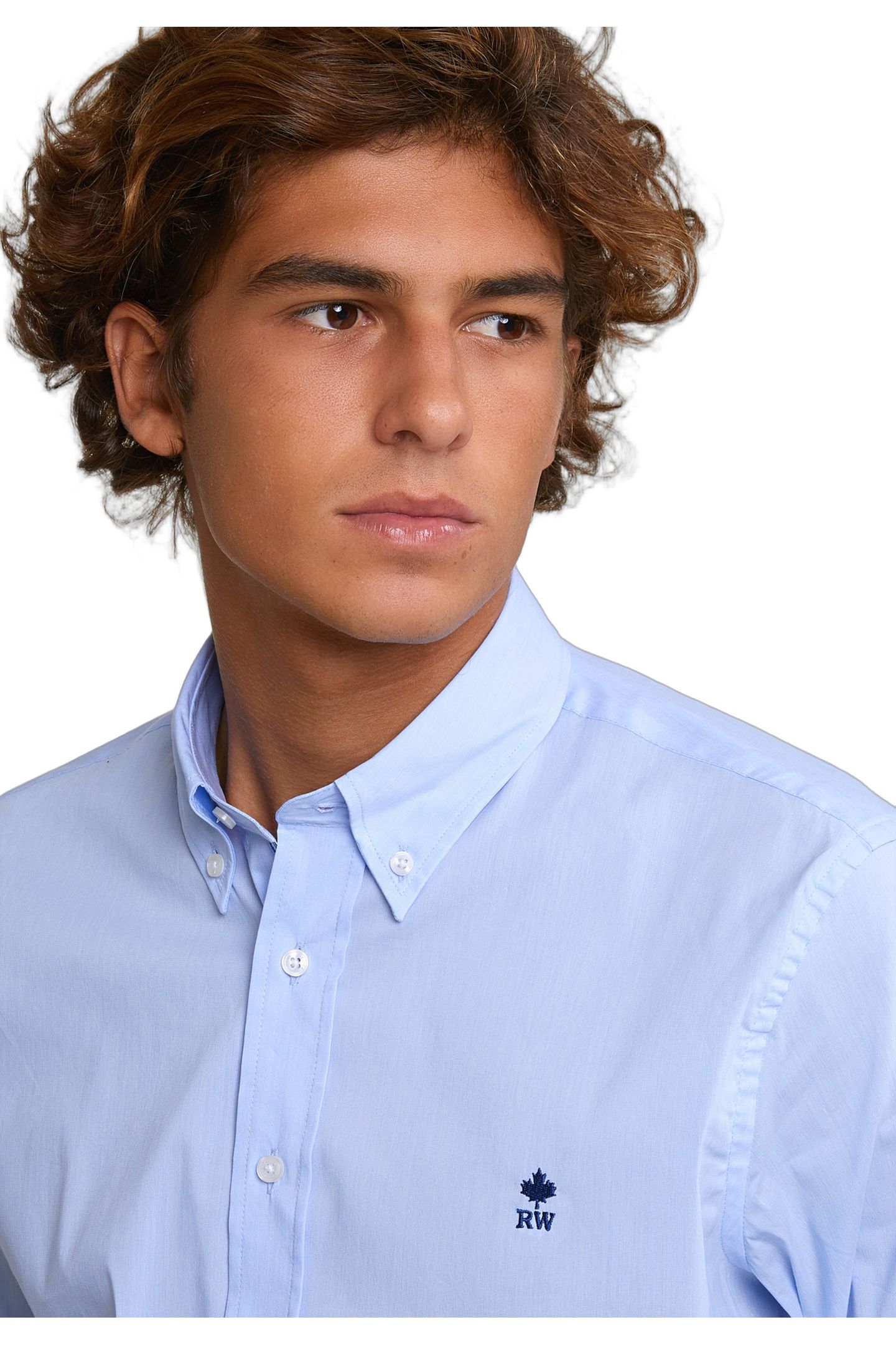 SLIM FIT UNI SHIRT PERFORMANCE STRETCH BLUE 4