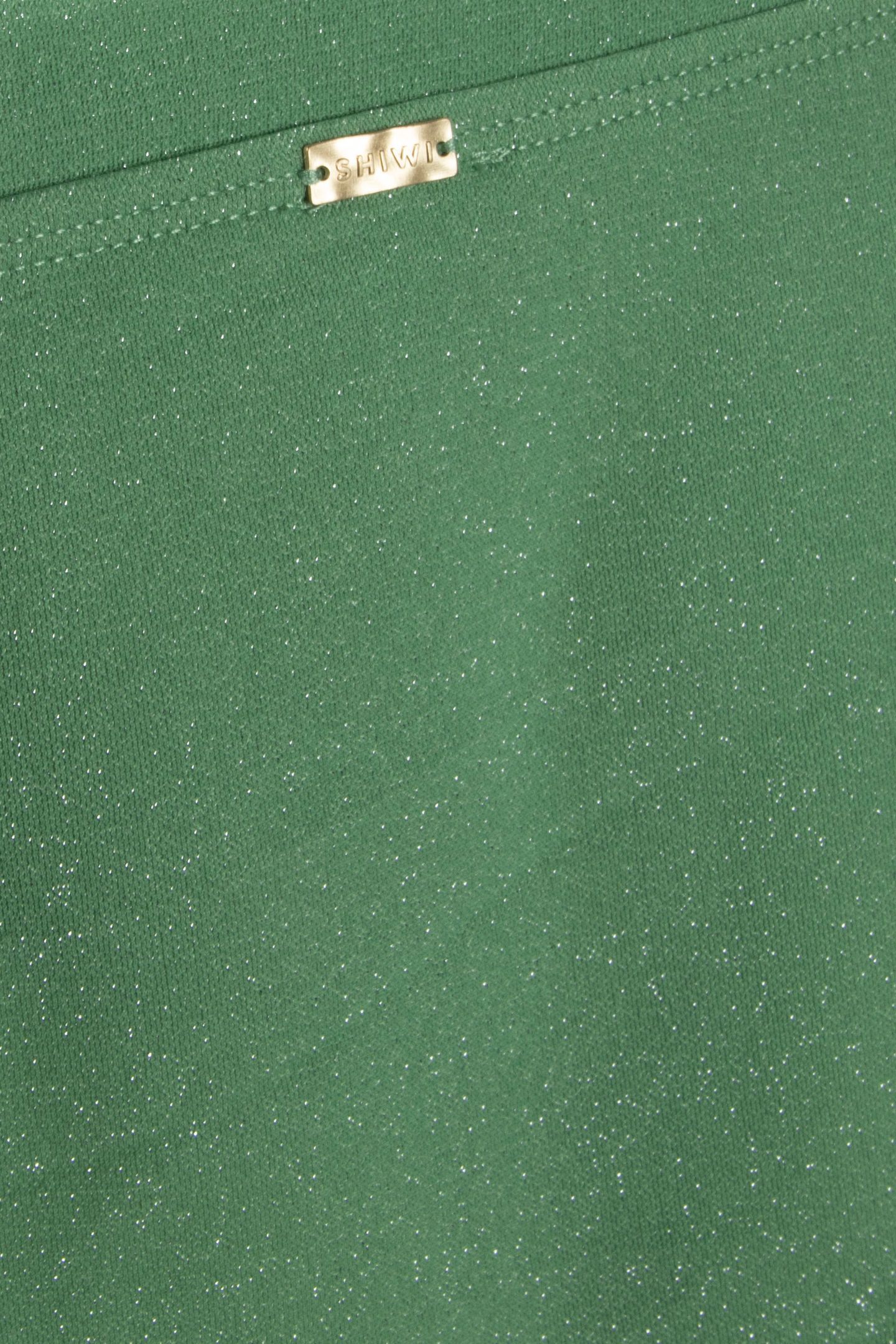 HIGH WAIST BIKINI BOTTOM SICILY GLITTER KELLY GREEN 4