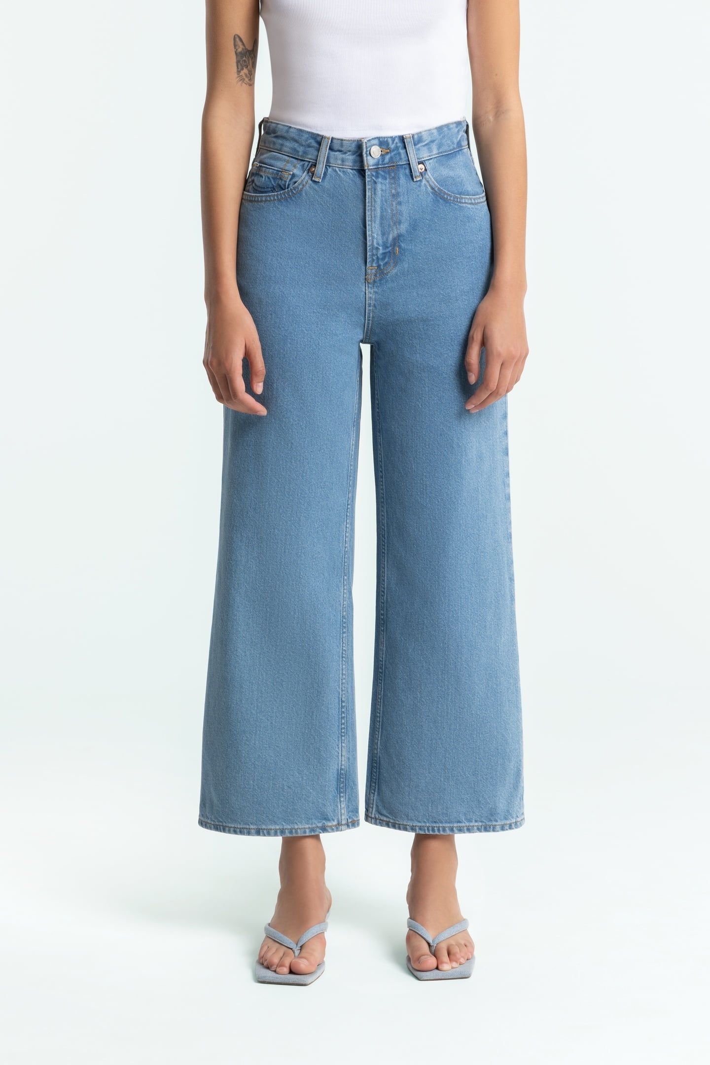 ELISABETH CROPPED CLEAN HOLO MID VINTAGE 1