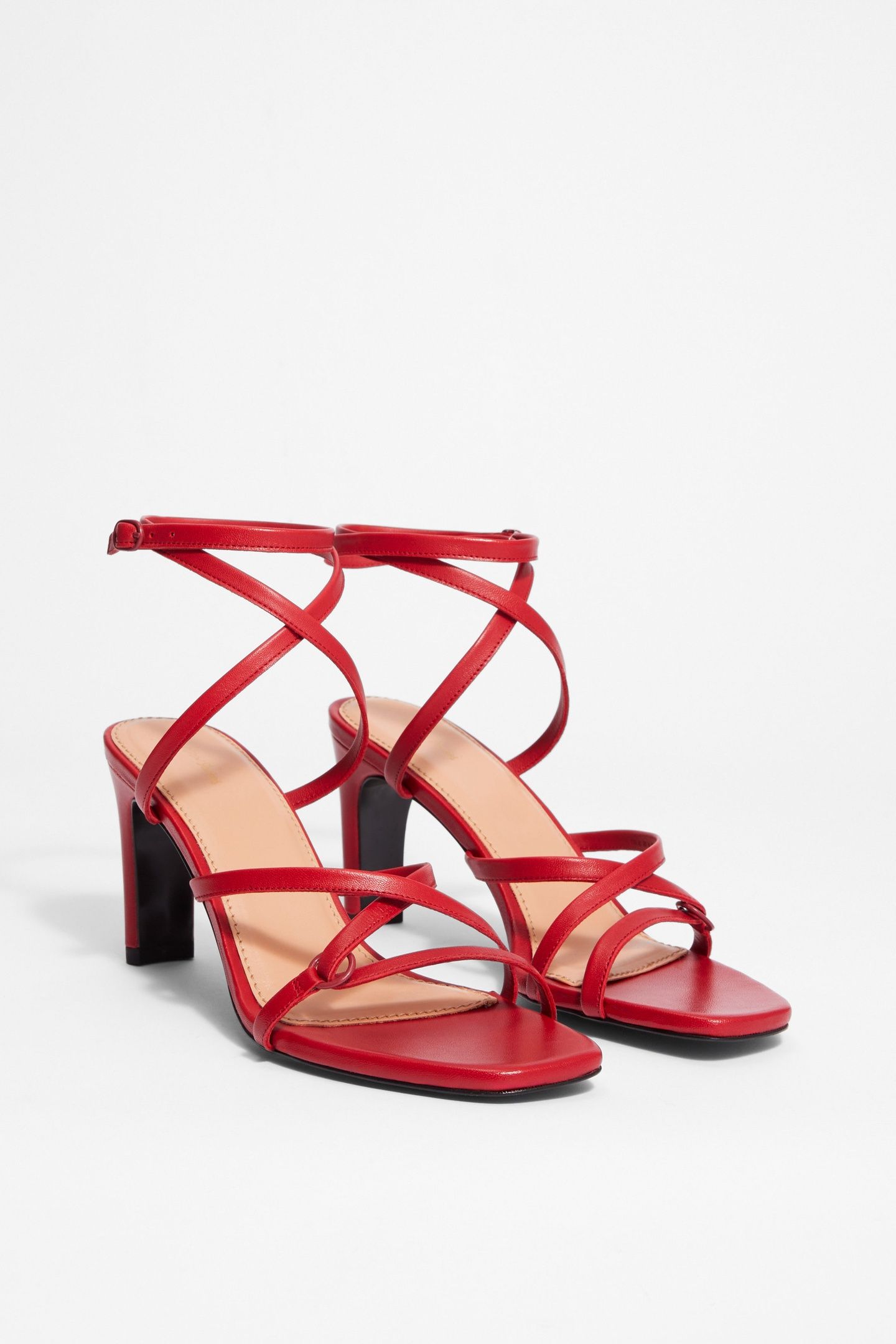 LESLIE SANDALETTE RED 2