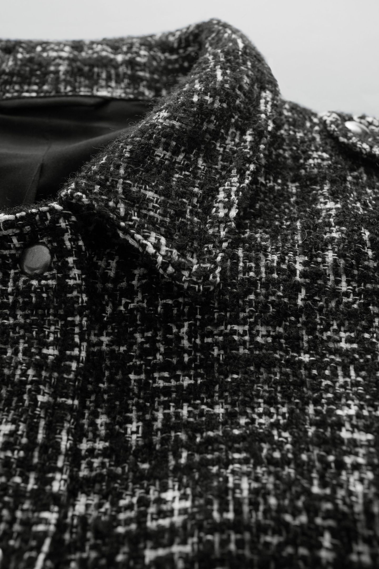 GABRIELLA TWEED JACKET BLACK 4