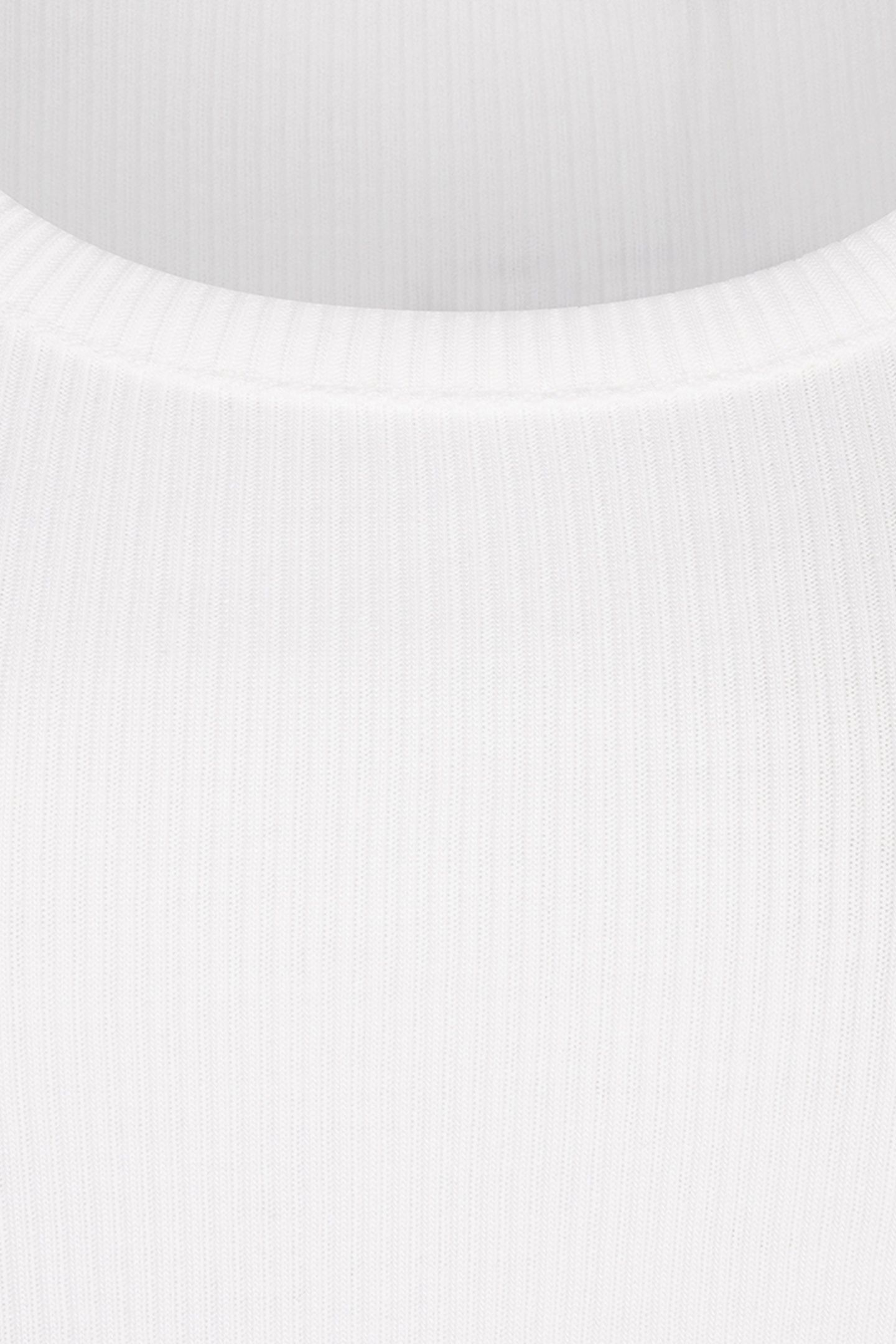 SINGLET RIB KNIT OFF WHITE 6