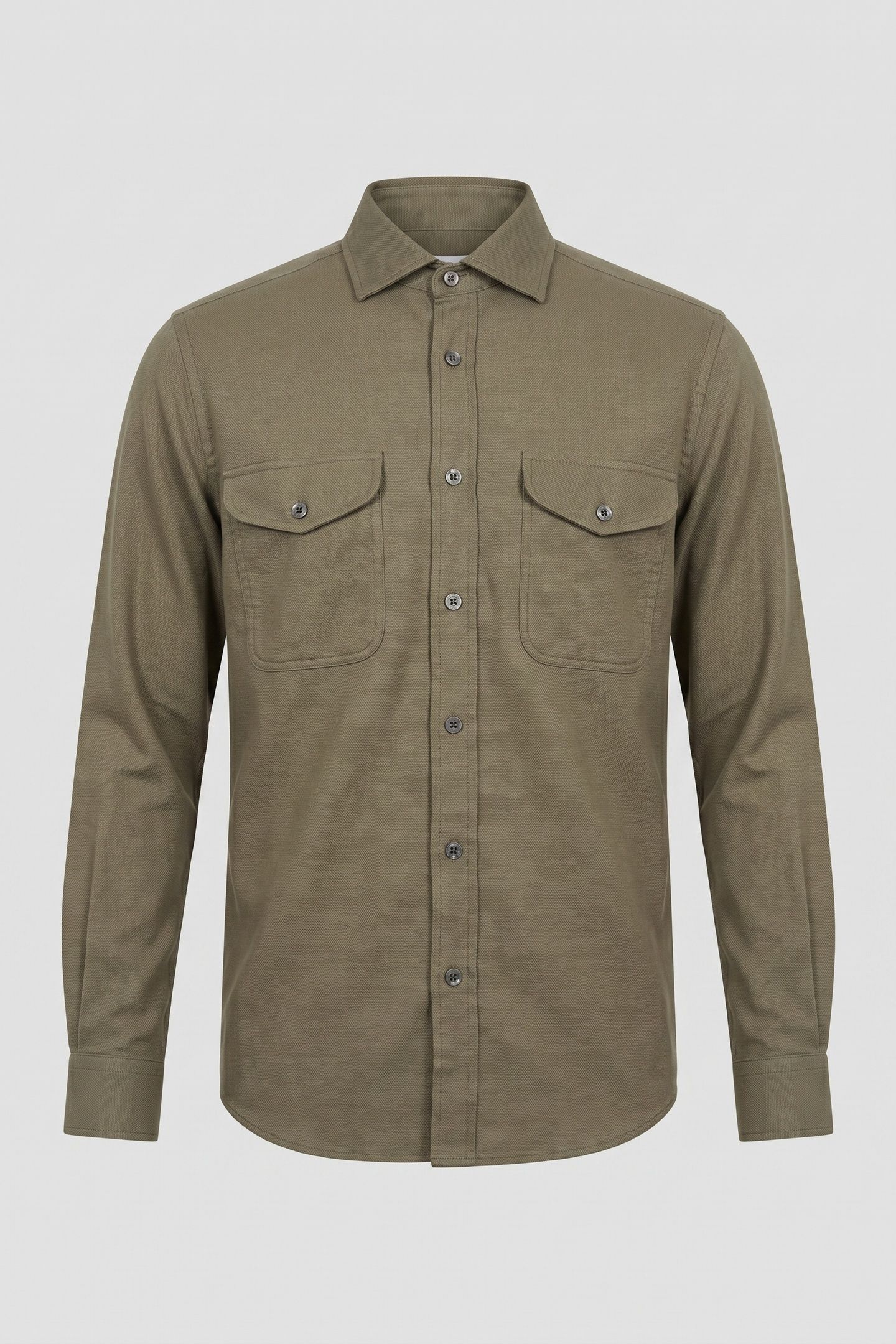 OE HUGO-TEXTURED OVERSHIR SAGE 3