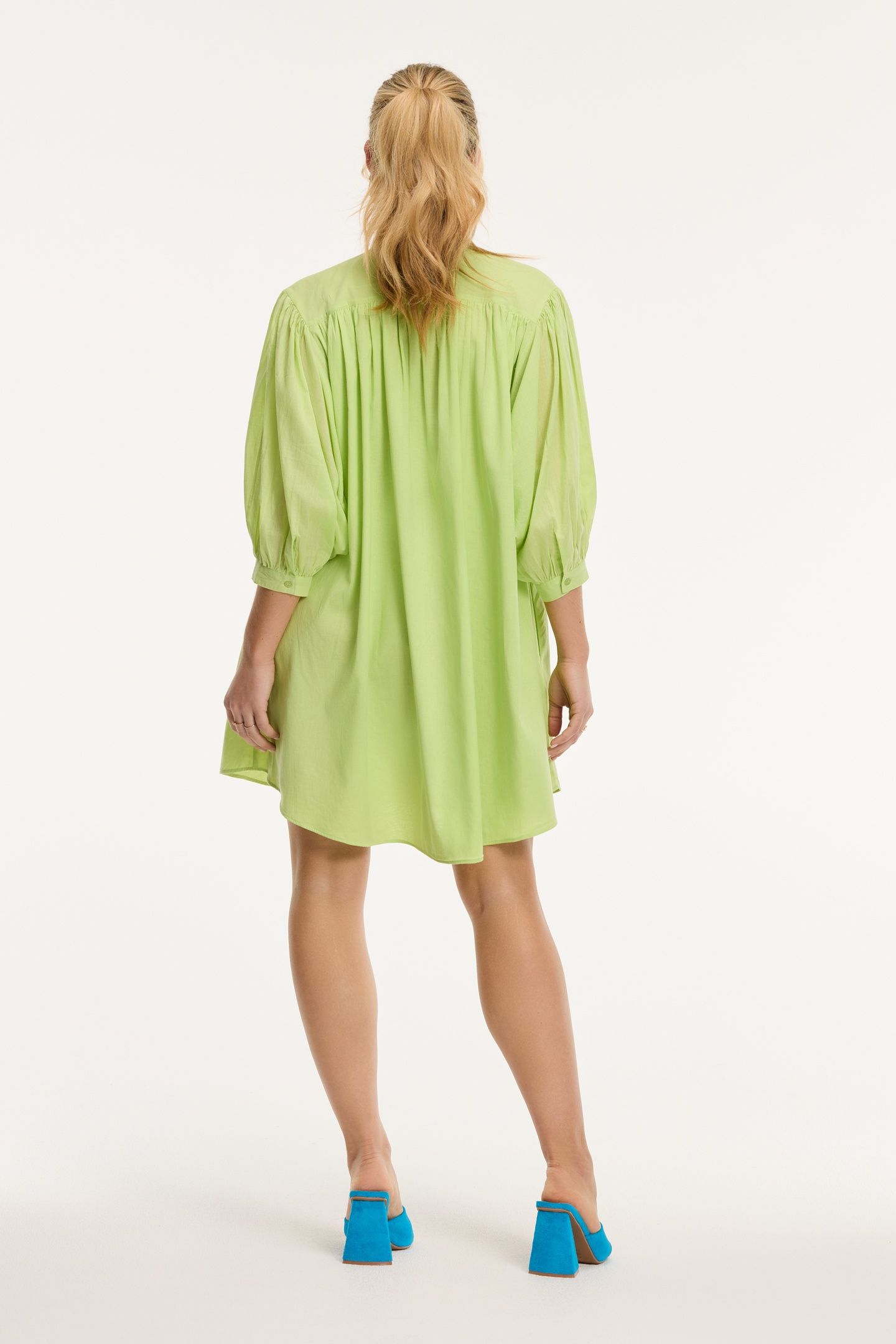 JAYDI DRESS LIME GREEN 5