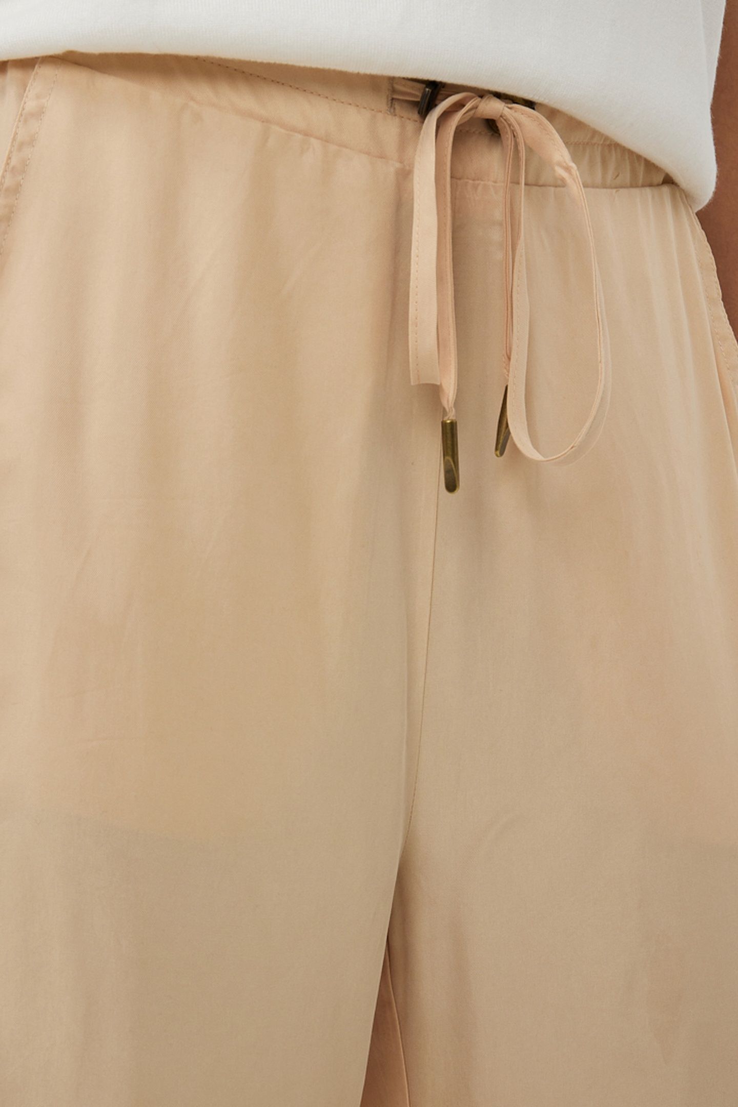 TROUSERS ELASTIC WB CUPRO SAND 9