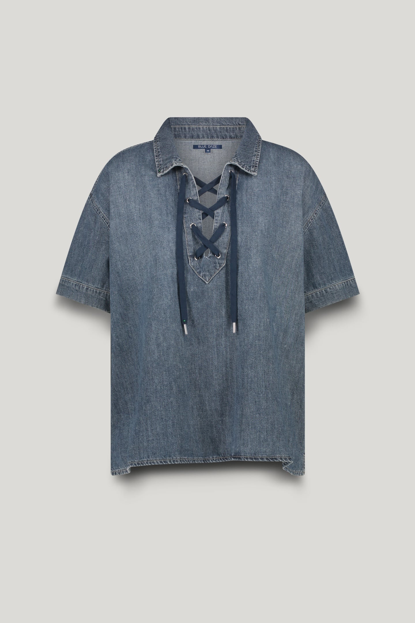 DENIM TOP LIGHT COTTON ORIGIN VINTAGE BLUE DENIM 3