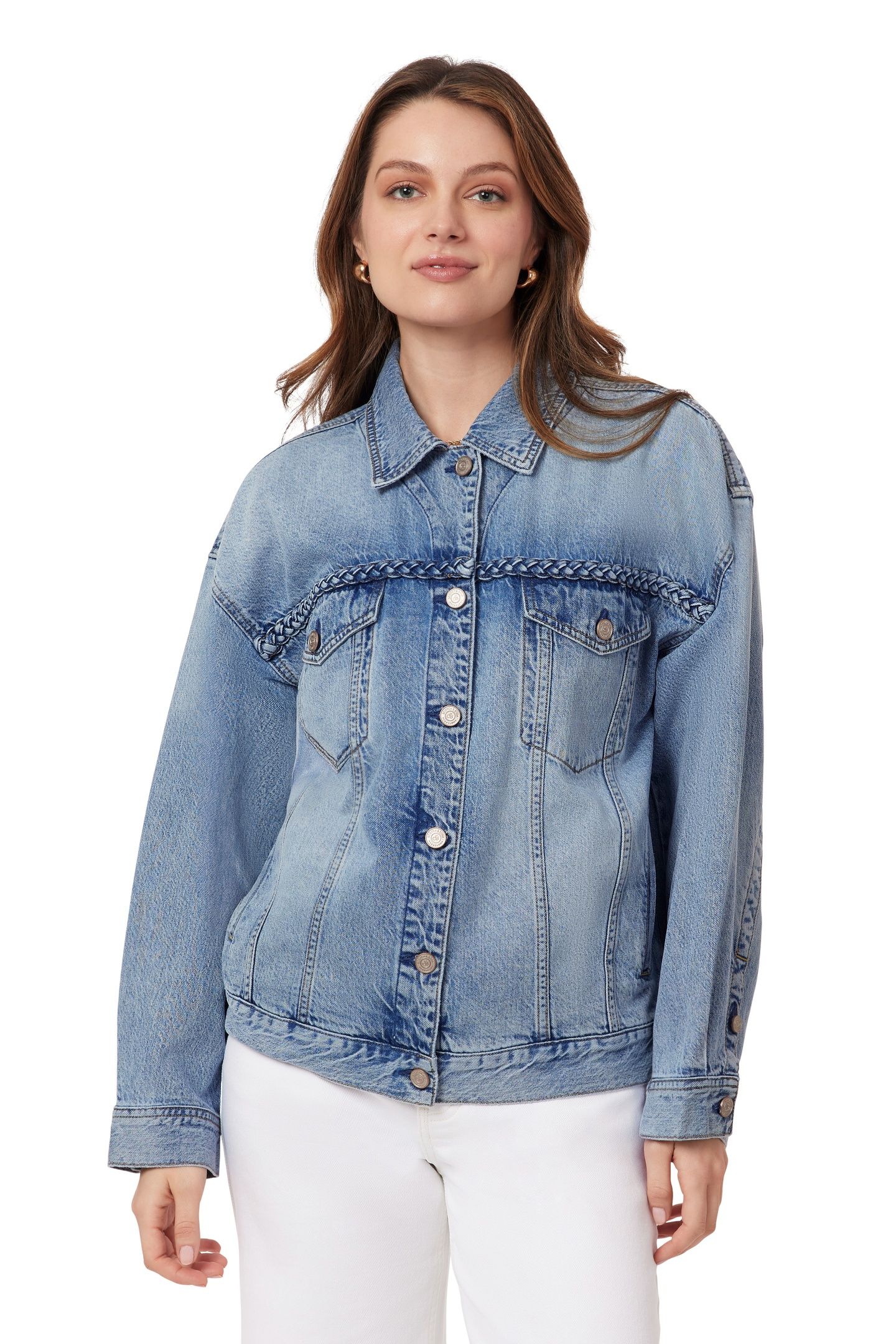 DENIM TRUCKER JACKET YOUNG HEARTS 1