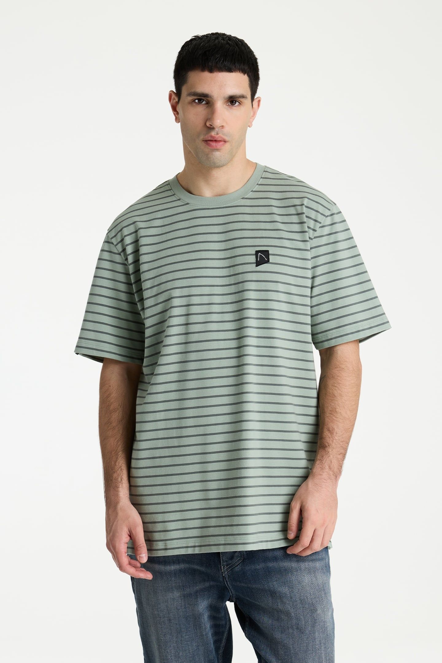 SHORE T-SHIRT SHORT SLEEVE BALSAM GREEN 1