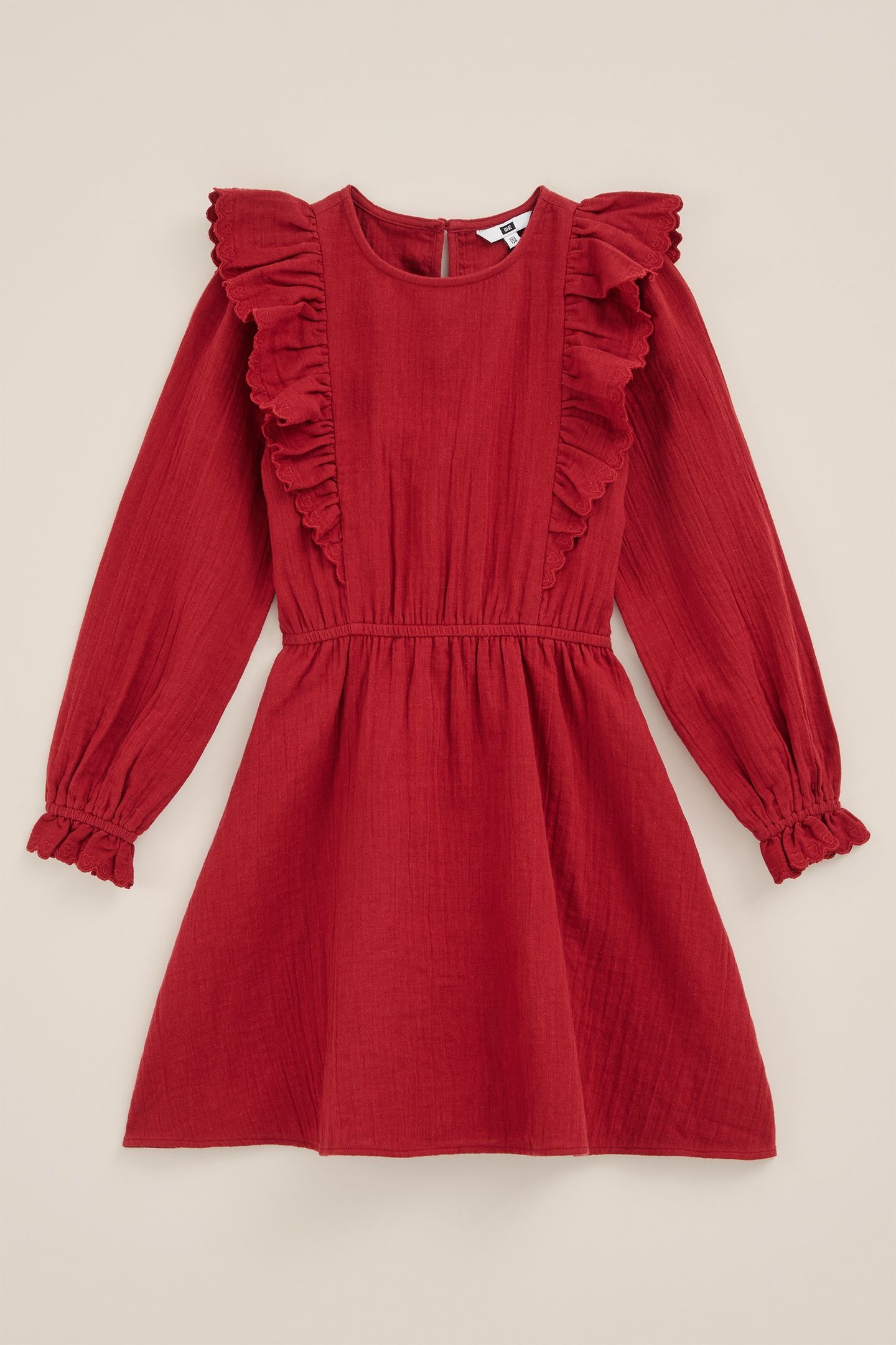 DRESS SHORT RED 4