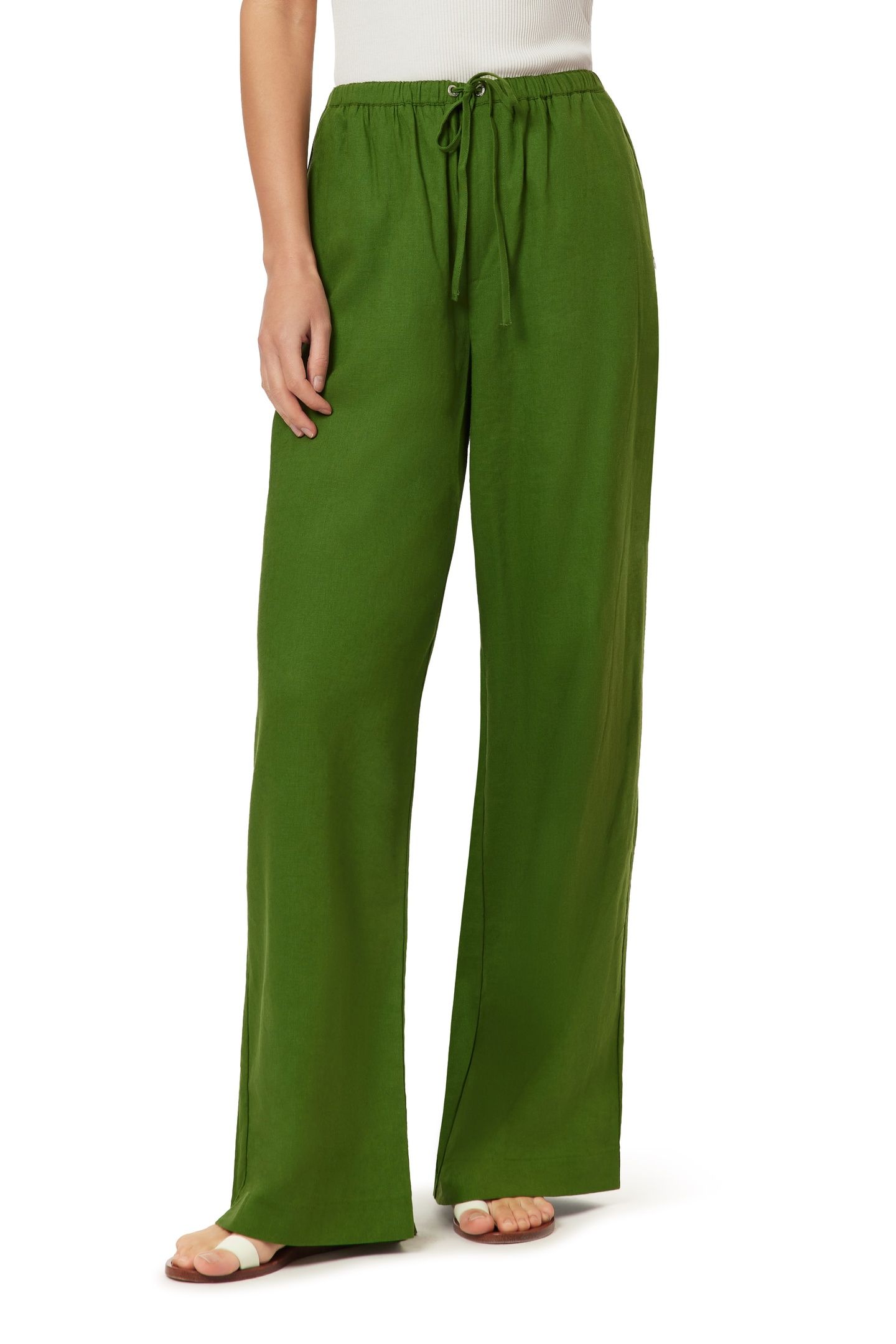 PULL ON PANT GARDEN GREEN 2