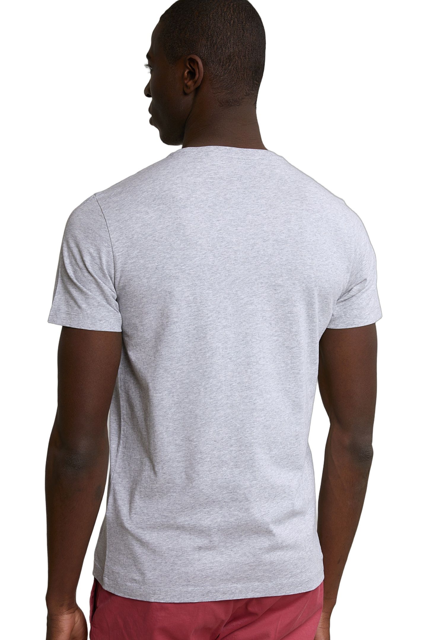 NORMAL FIT BASIC T-SHIRT SHORT SLEEVES OYSTER MIX 3