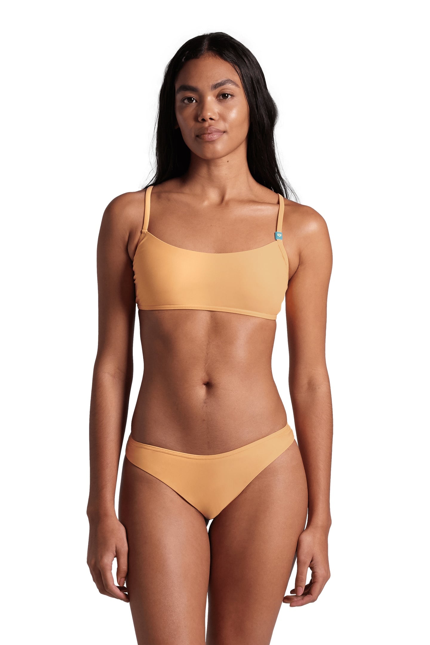 WOESSENTIALS BIKINI BANDEAU SALMON PINK 3