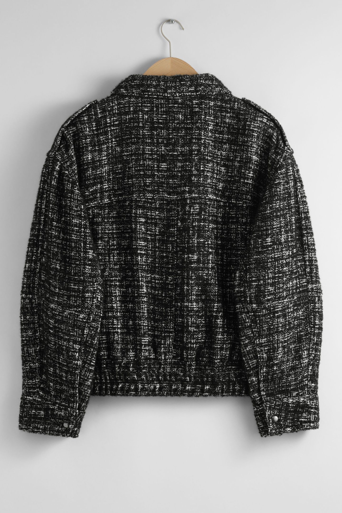 GABRIELLA TWEED JACKET BLACK 2