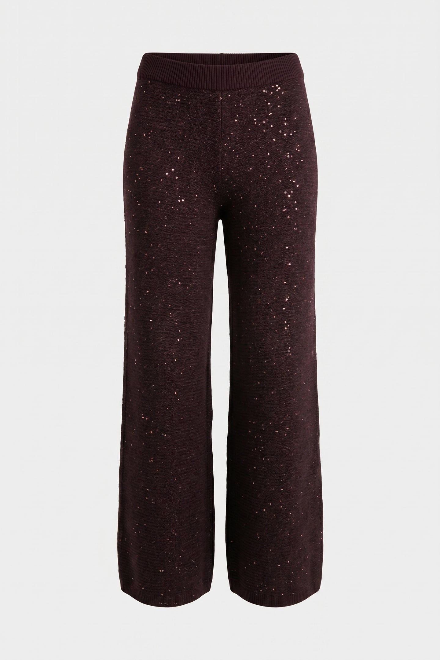 CLAUDIA KNITTED PANTS RED 4
