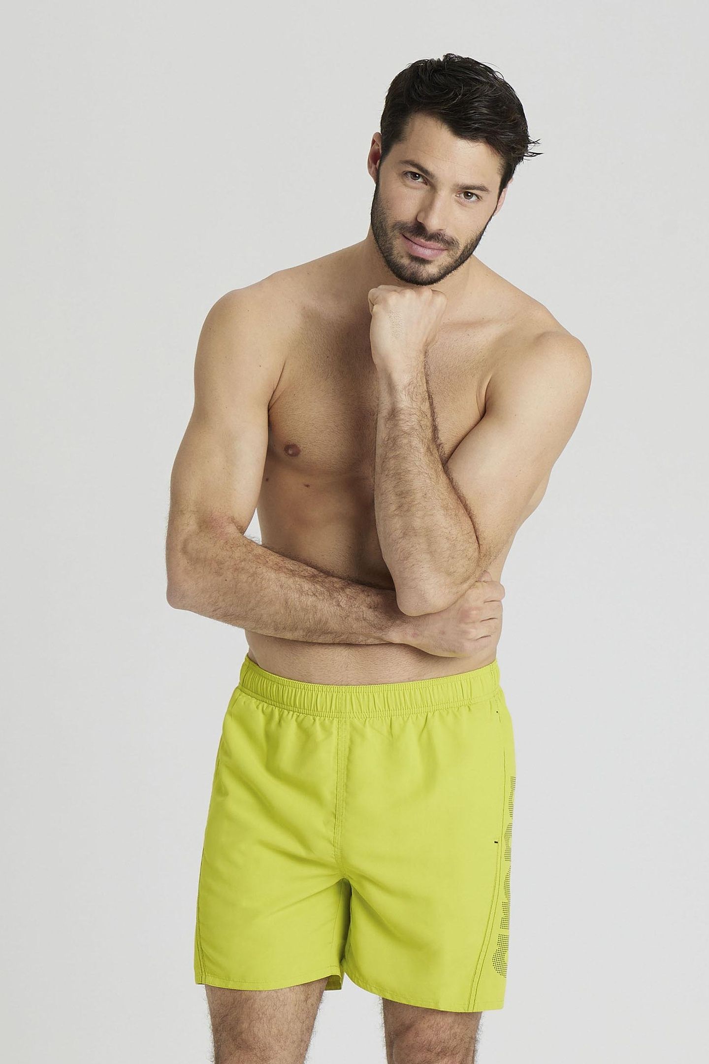 FUNDAMENTALS LOGO BOXER SOFT GREEN-NAVY 3